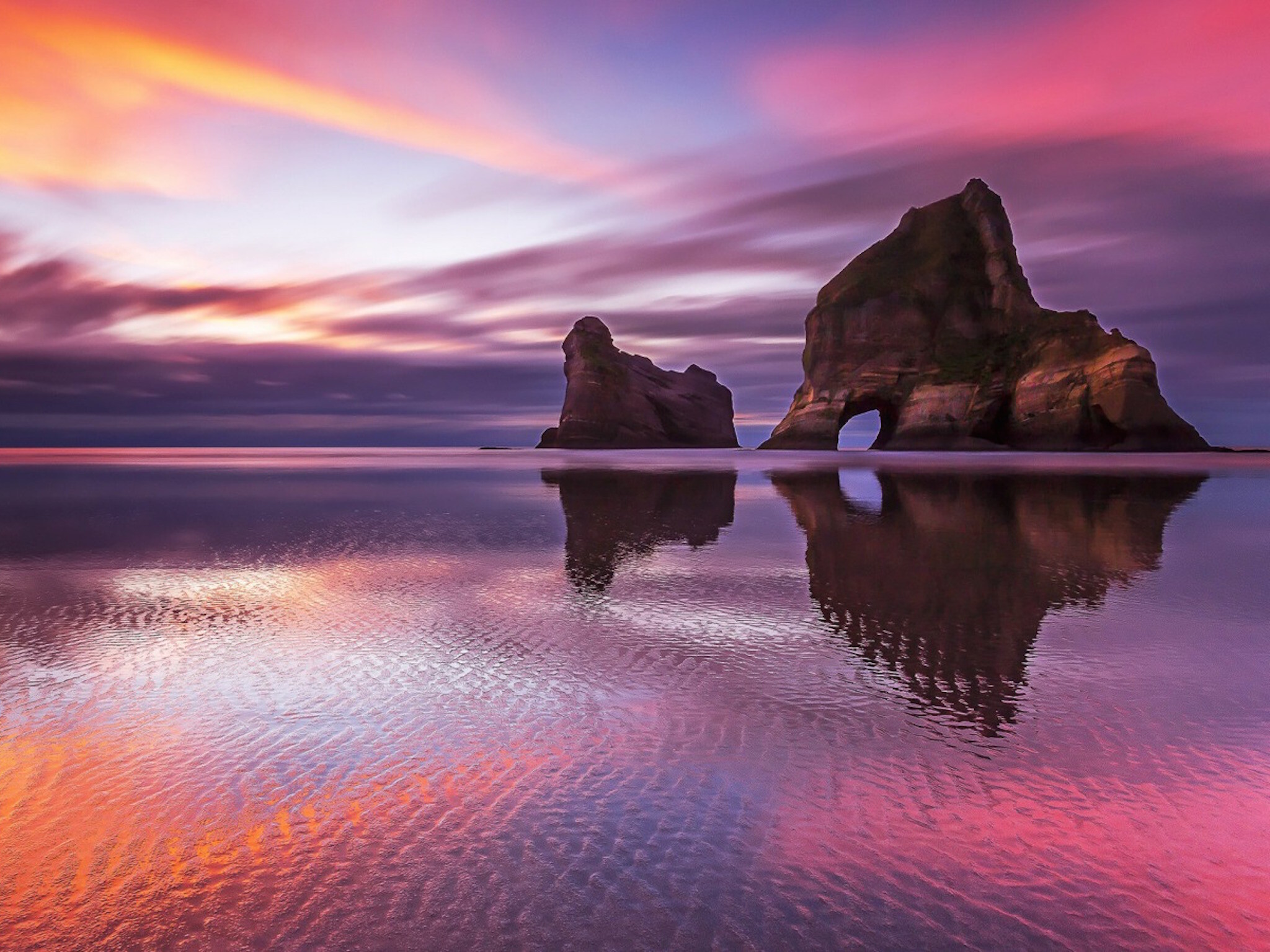 Archway Islands, New Zealand Wallpaper, 2050x1540 HD Desktop