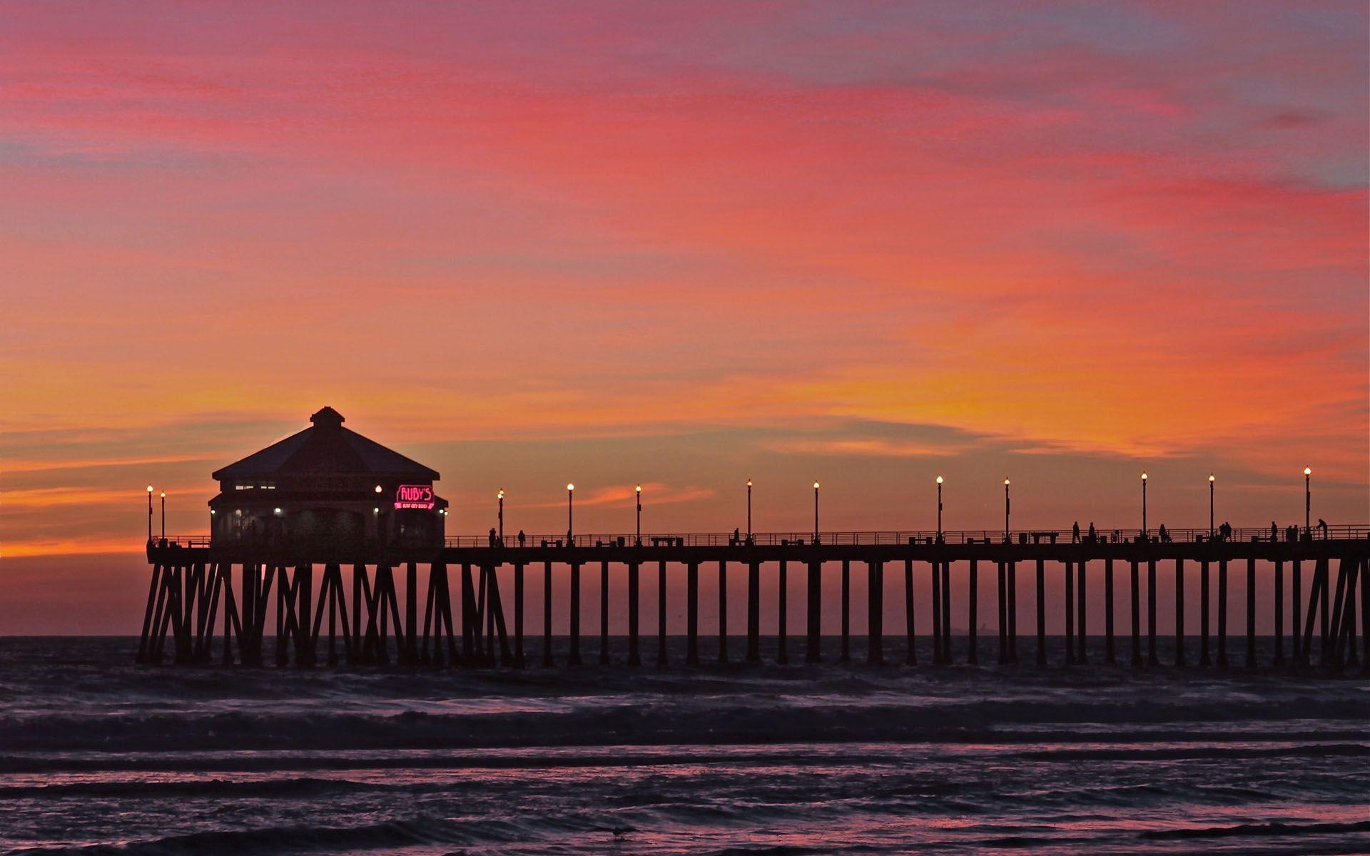 Huntington Beach, Free wallpaper, Desktop, Tablet, 1920x1200 HD Desktop