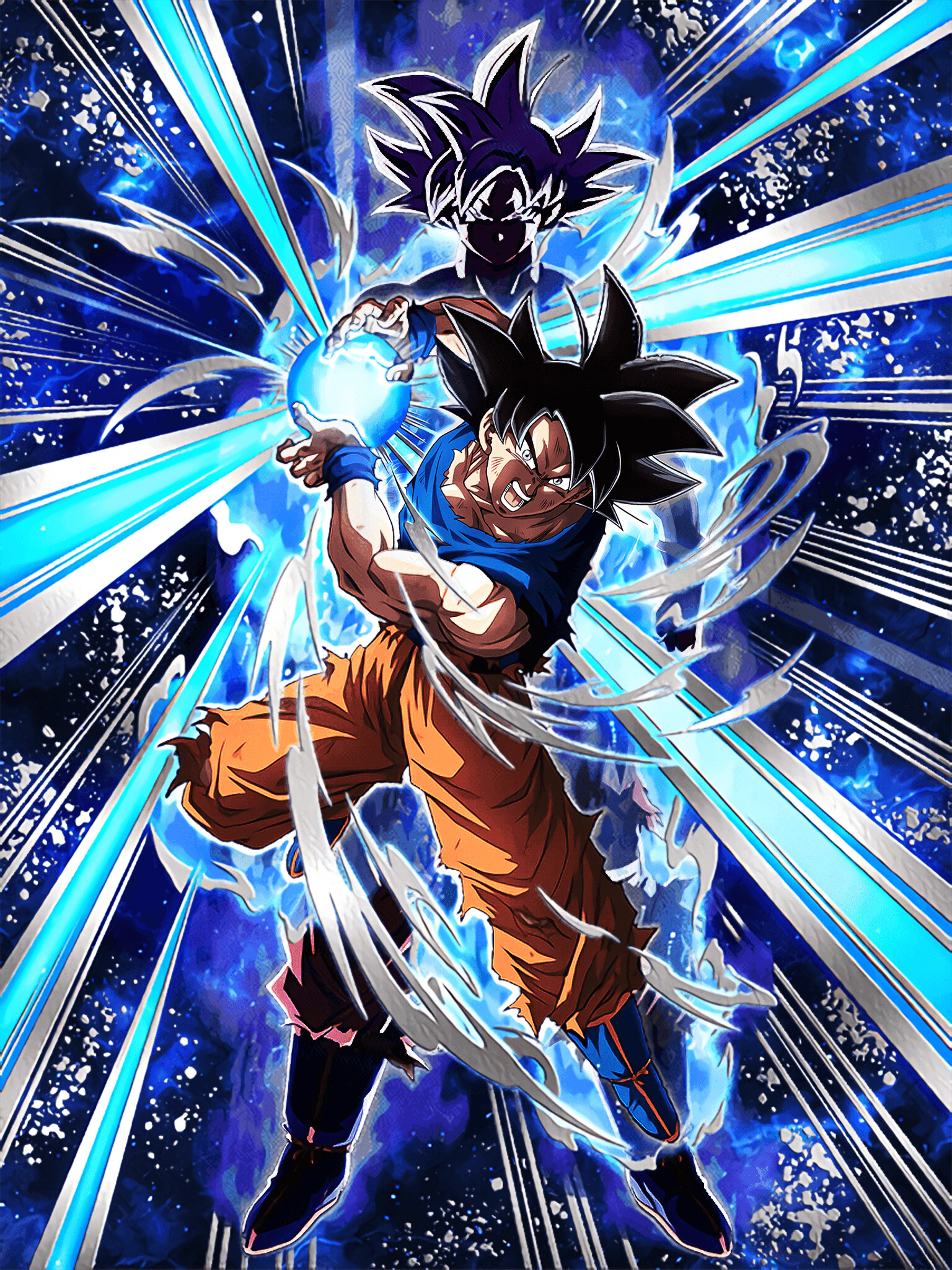 Ultra Instinct Goku, Wallpapers, 1540x2050 HD Phone