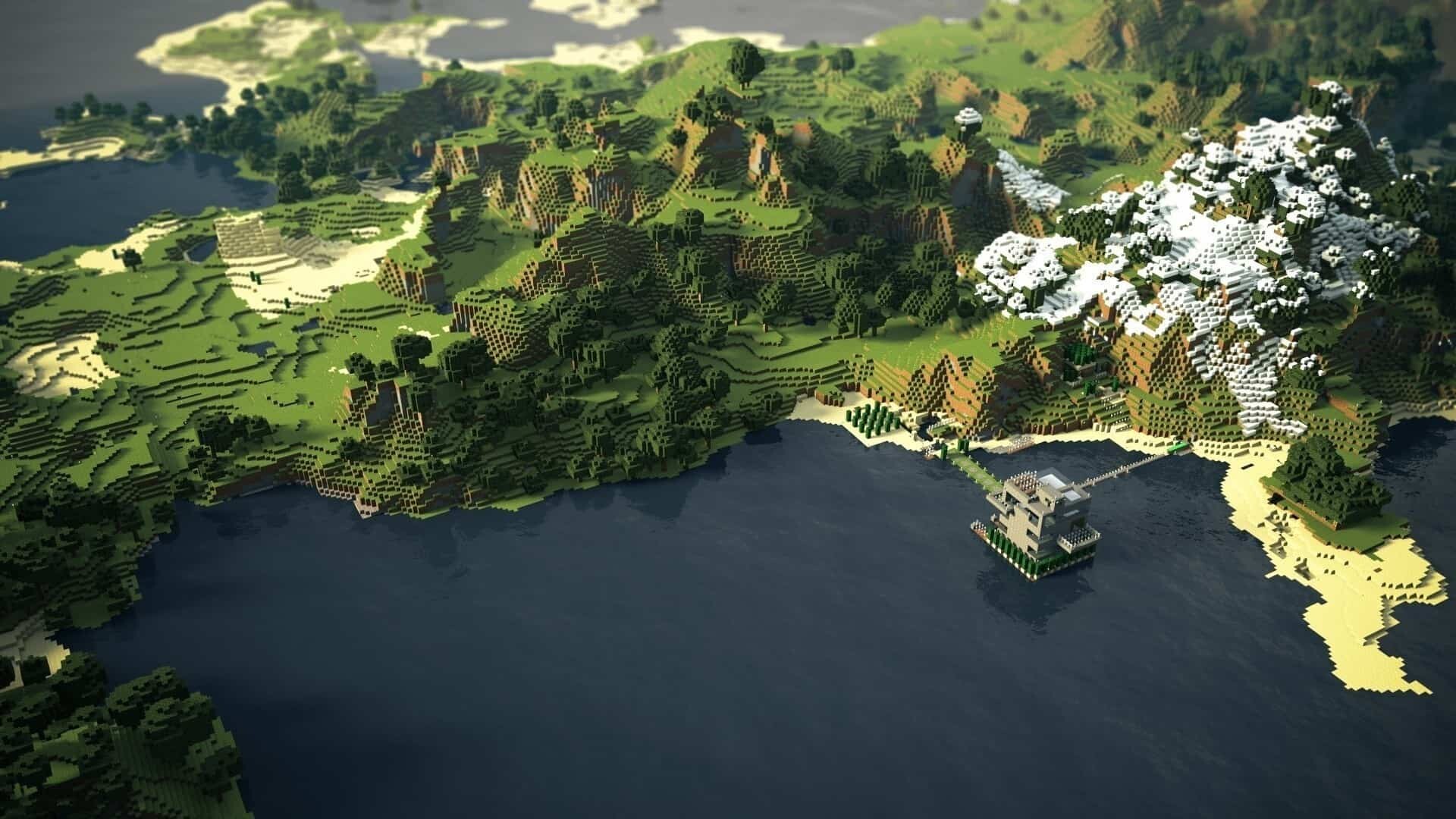 Minecraft game, Desktop wallpapers, Building dreams, Creative community, 1920x1080 Full HD Desktop