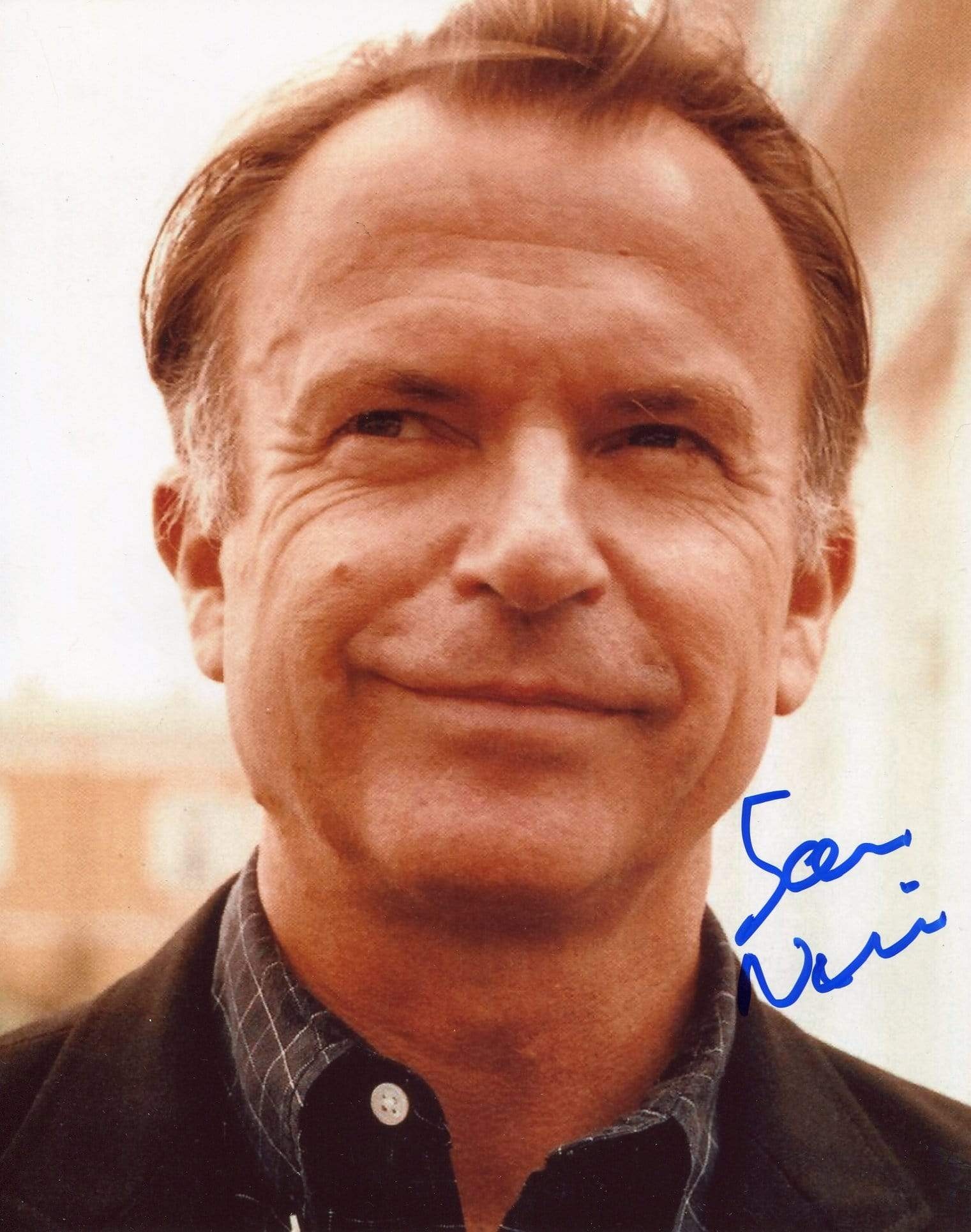 Sam Neill, Autograph signed photograph, 1530x1930 HD Phone