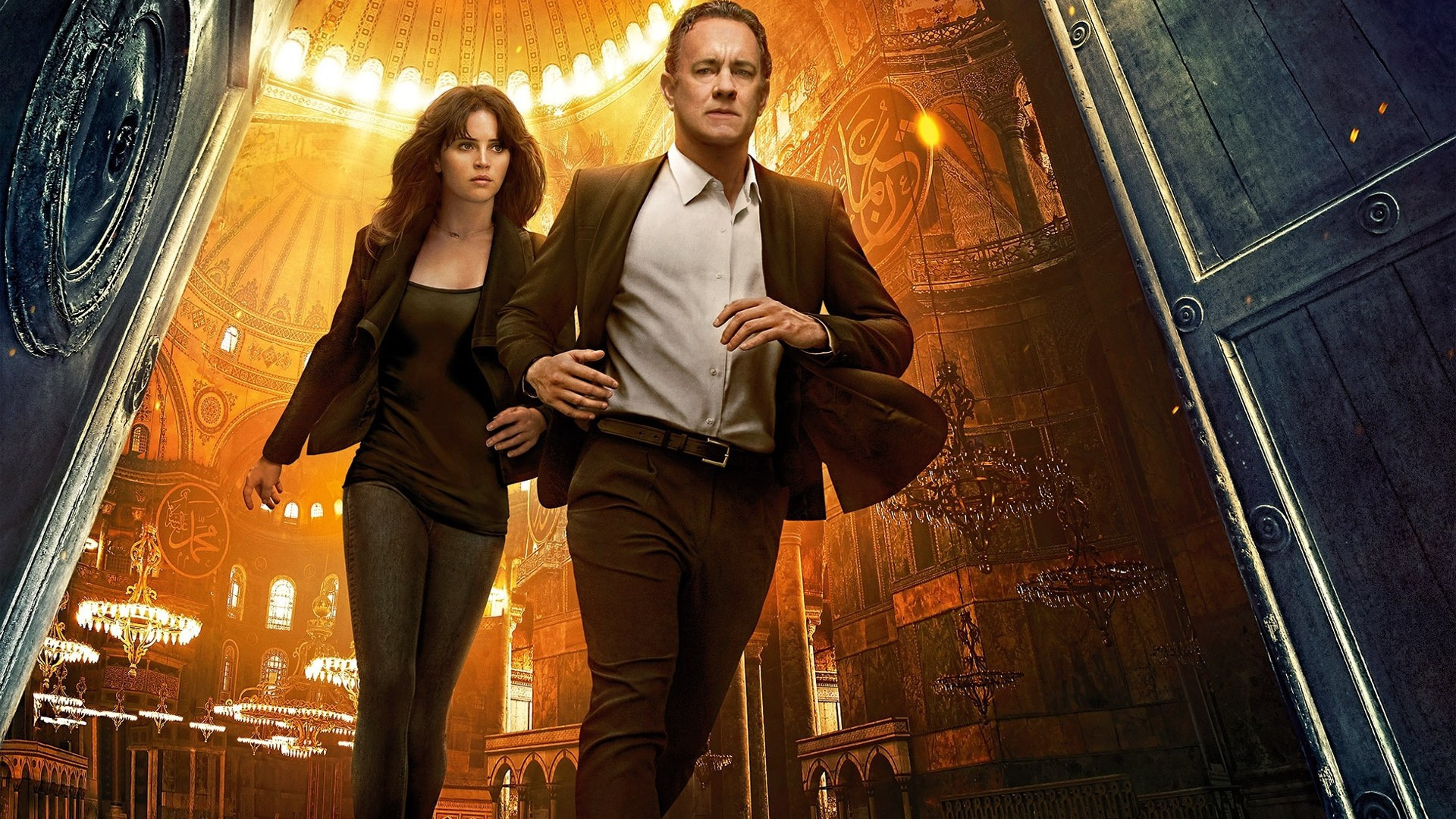 Tom Hanks movies, Inferno, Felicity Jones, Widescreen, 1920x1080 Full HD Desktop