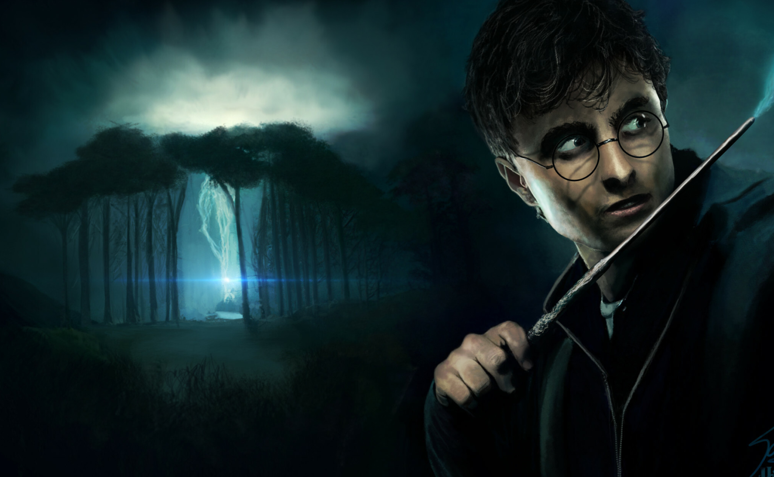 Harry Potter background, Whimsical design, Atmospheric themes, Imaginative visuals, 2520x1550 HD Desktop