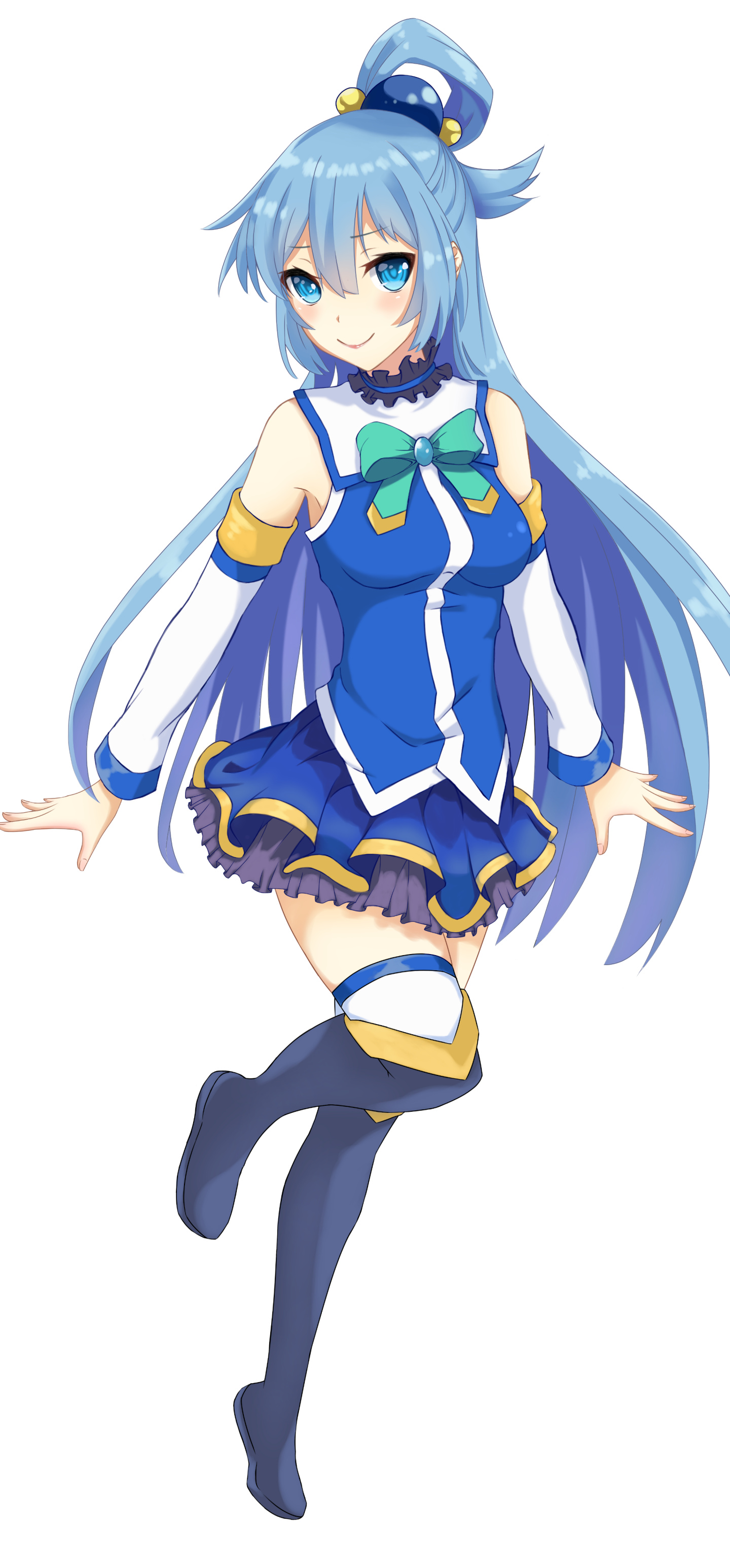 KonoSuba: God's Blessing, Anime wallpapers, Wonderful World, Aqua and Megumin, 1440x3040 HD Phone