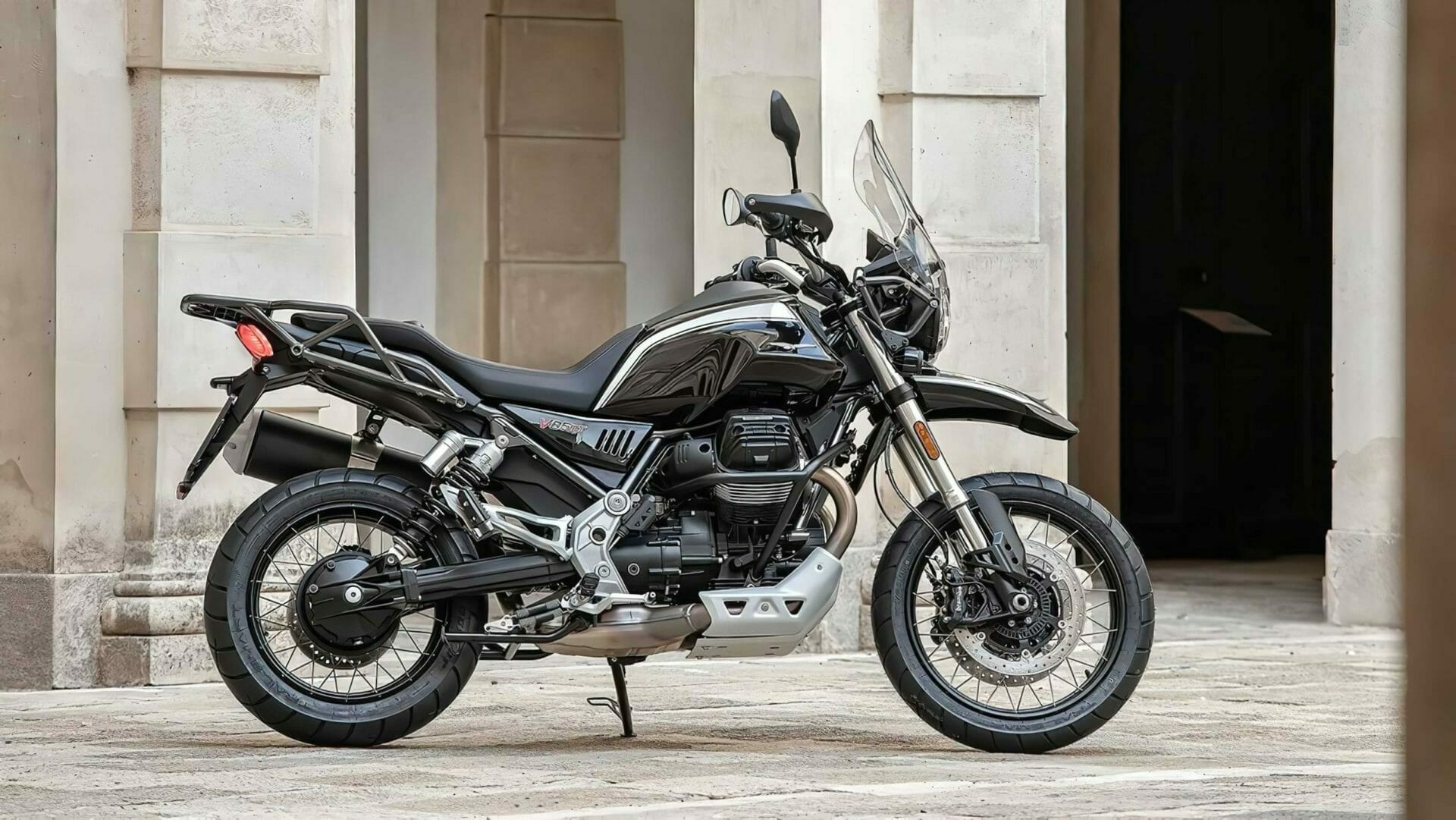 Moto Guzzi V85 TT, Vibrant colors, New look V7 & V85 TT, Motorcycle magazine update, 1920x1090 HD Desktop