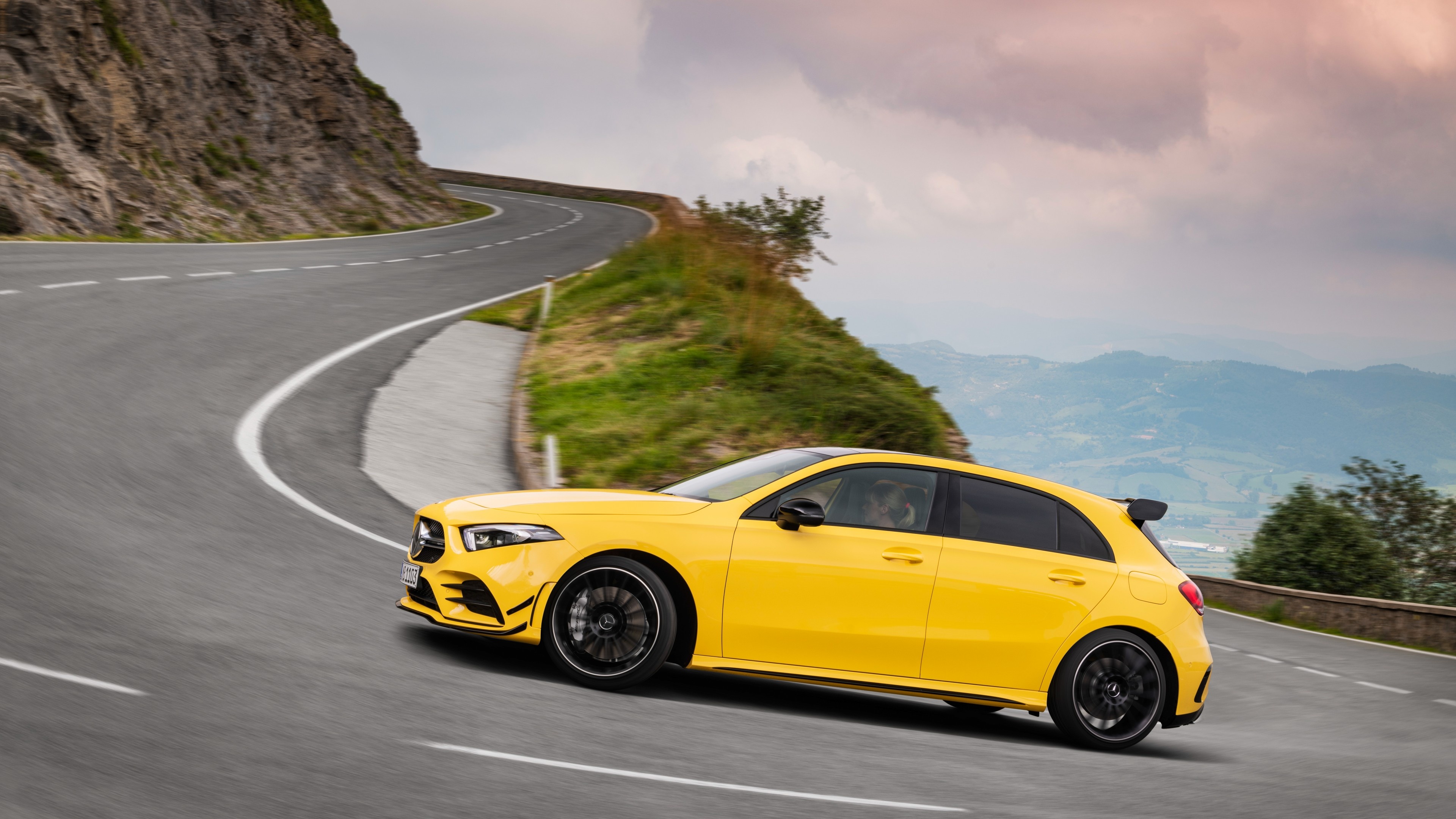 Mercedes-Benz A-Class, A35 AMG 4MATIC, 2019 Cars, Cars & Bikes, 3840x2160 4K Desktop