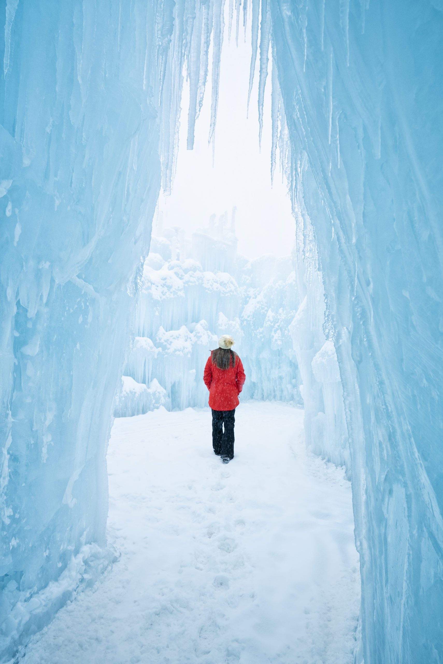 Ice Castle, Midway ice castles, Soldier hollow, 1710x2560 HD Phone