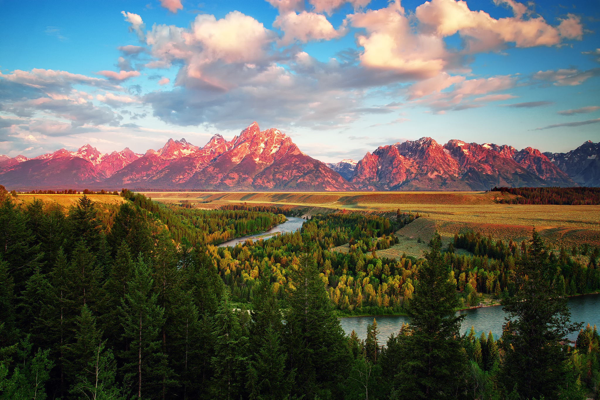 Nature photo, Wyoming USA, Grand Teton National Park, 2050x1370 HD Desktop