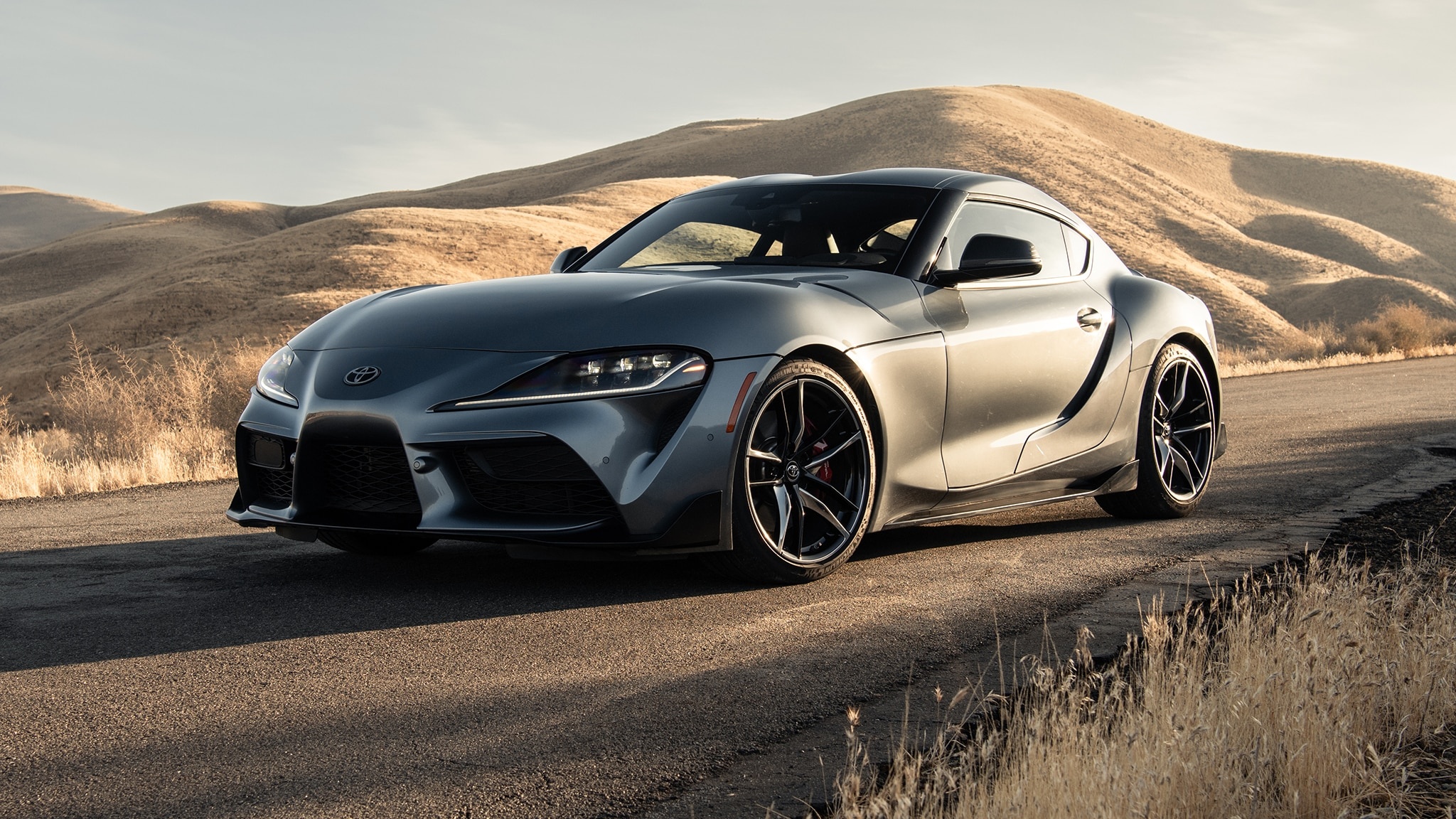 Toyota GR Supra, Premium sports car, Striking design, Thrilling performance, 2050x1160 HD Desktop