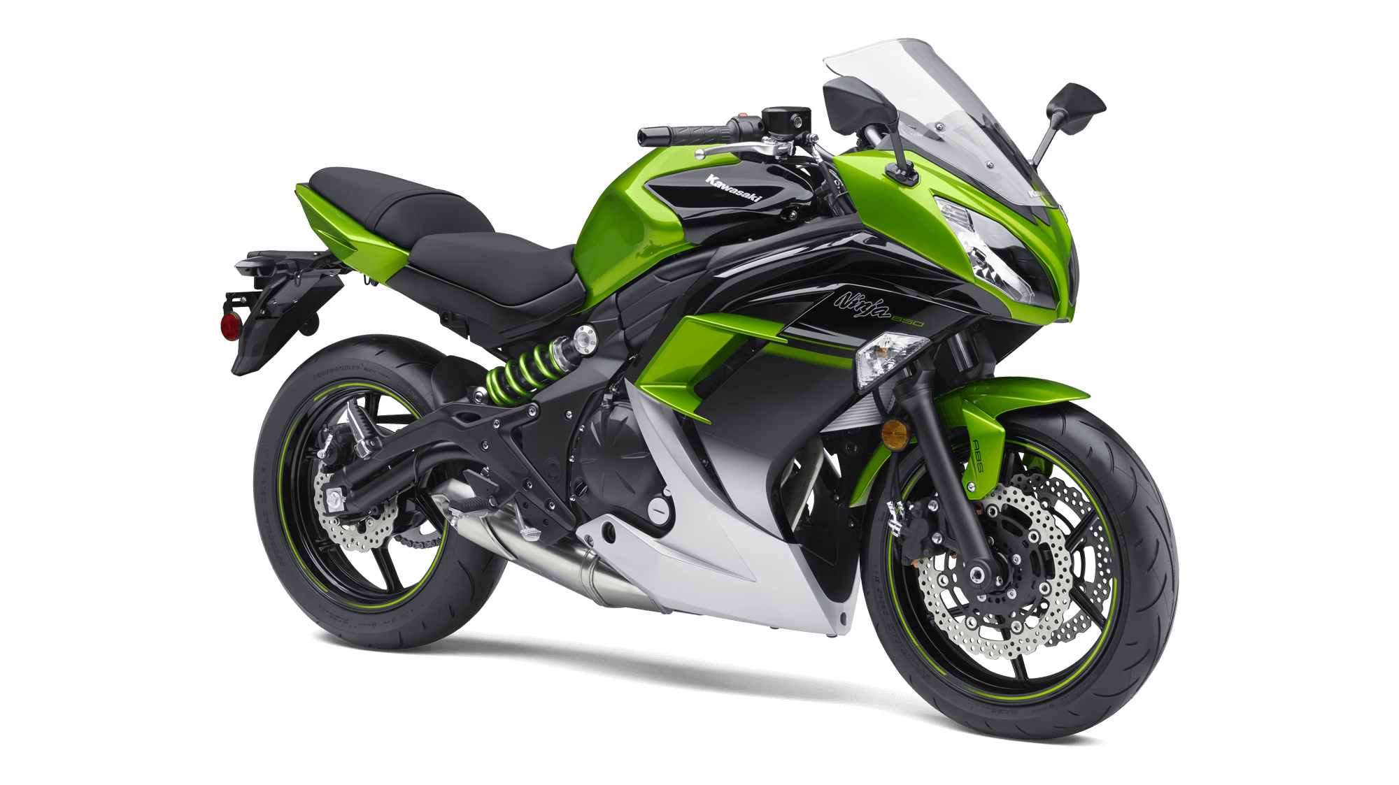 Kawasaki Ninja 650 ABS, Cutting-edge design, Speed demon, Dominant force, 2000x1130 HD Desktop