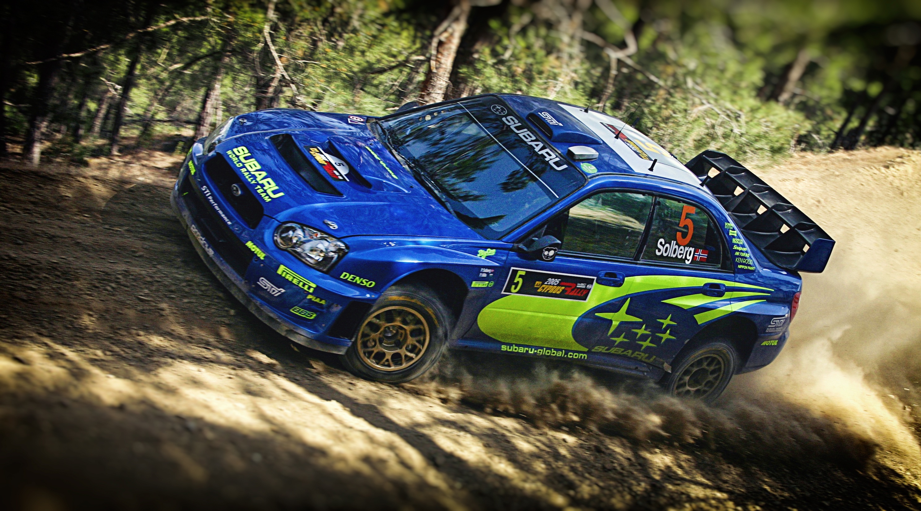 Rally Car, Subaru Impreza Wallpaper, 2980x1660 HD Desktop