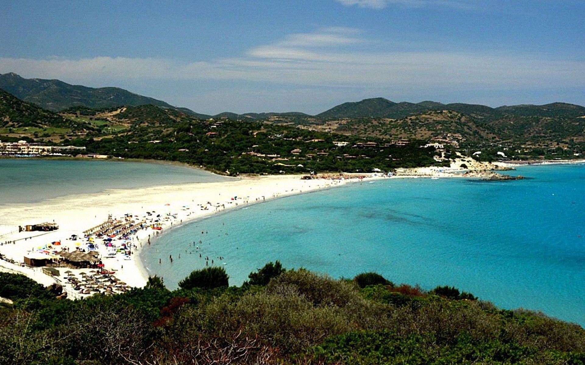 Spring vacation at the beach, Sardinian spring, Beach wallpaper, Spring background, 1920x1200 HD Desktop