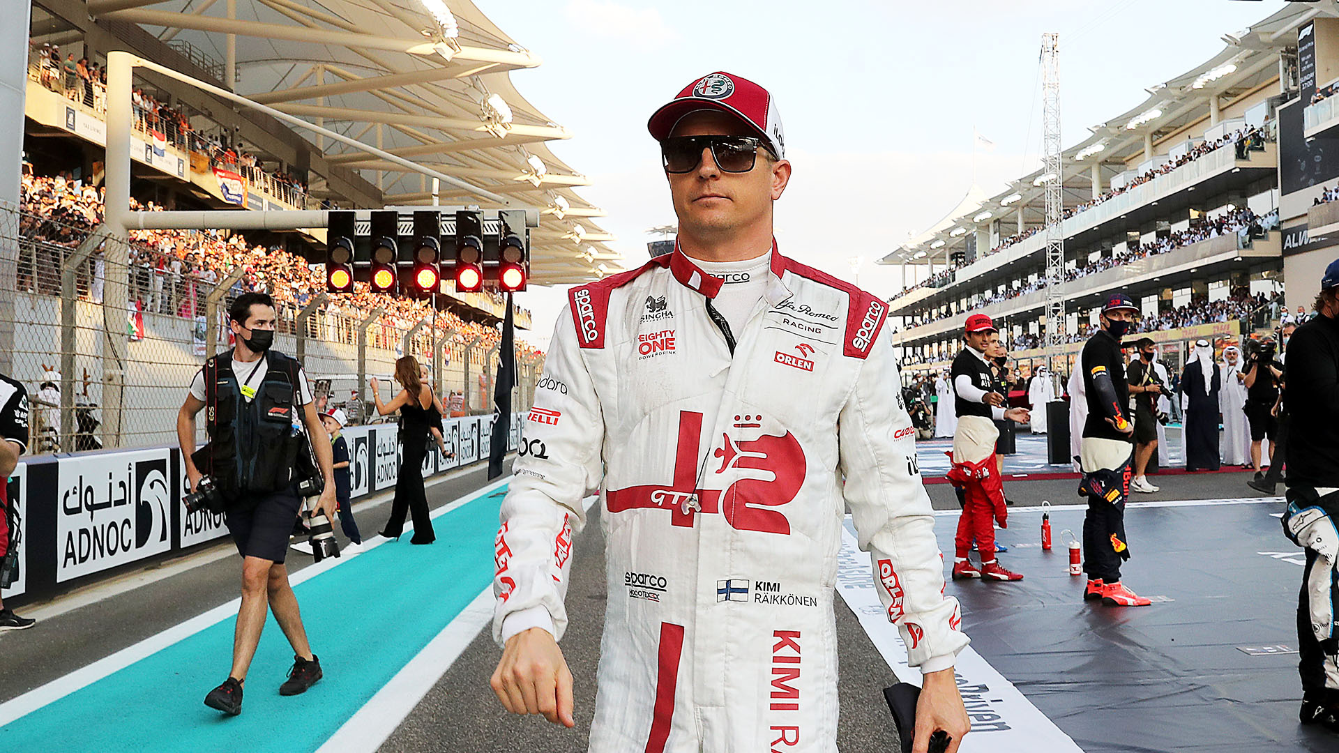 Kimi Raikkonen, Team principal role, Kawasaki motocross squad, F1 retirement, 1920x1080 Full HD Desktop