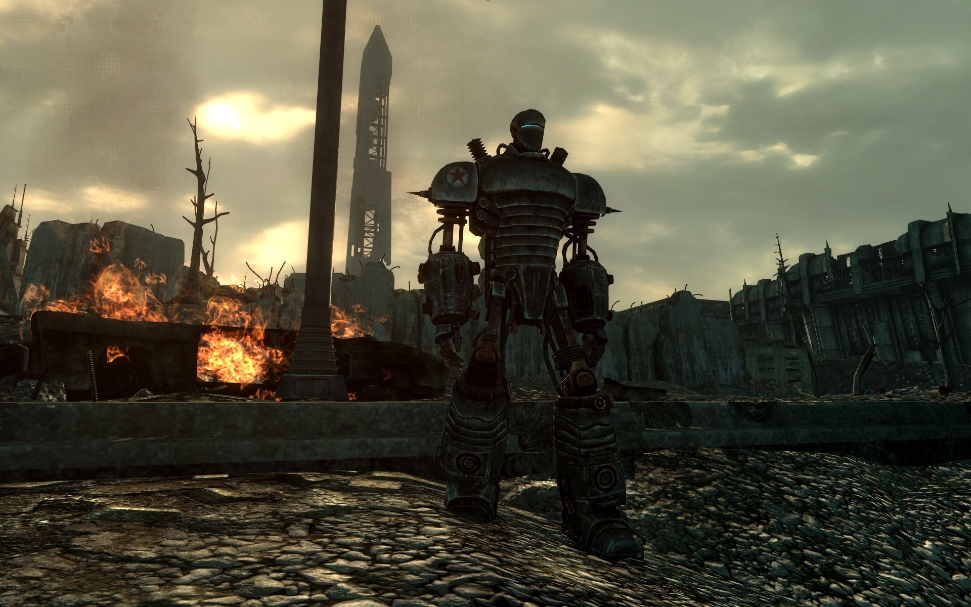 Liberty Prime, Fallout 3, Companion mod, Revamped edition, 1920x1200 HD Desktop