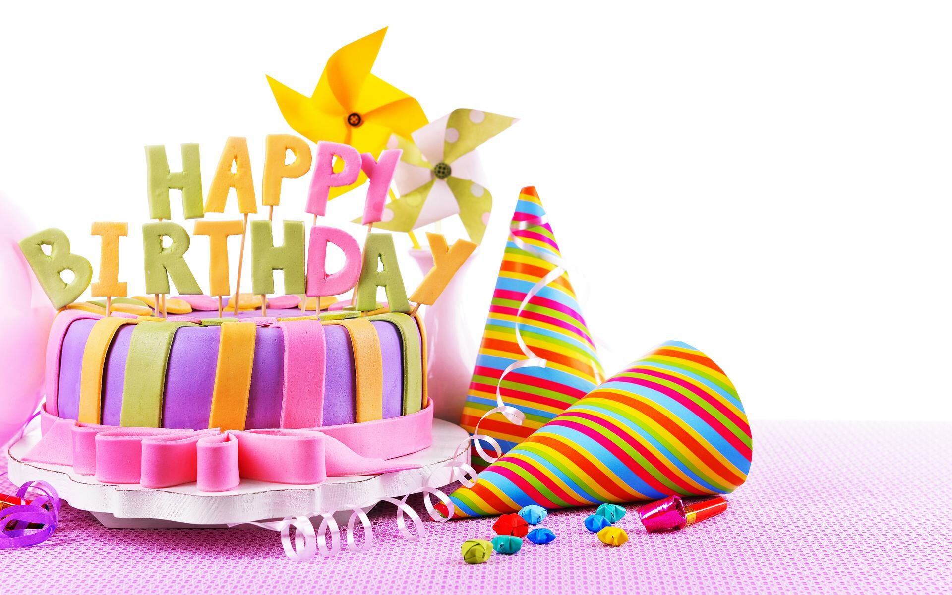 Kids birthday wallpapers, Playful atmosphere, Joyous celebration, Colorful decor, 1920x1200 HD Desktop