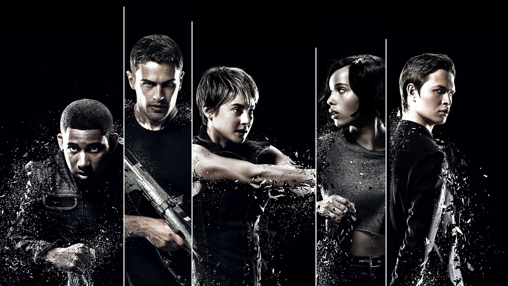 Insurgent wallpaper, Divergent series, Memorable characters, Intriguing relationships, 1920x1080 Full HD Desktop