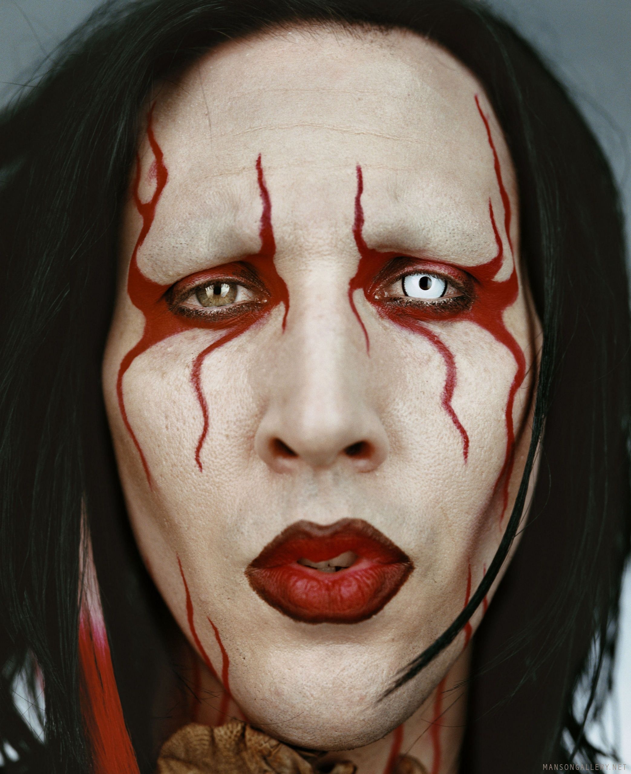 Marilyn Manson image, Dark music vibes, Iconic rockstar, Enigmatic artist, 2090x2560 HD Phone