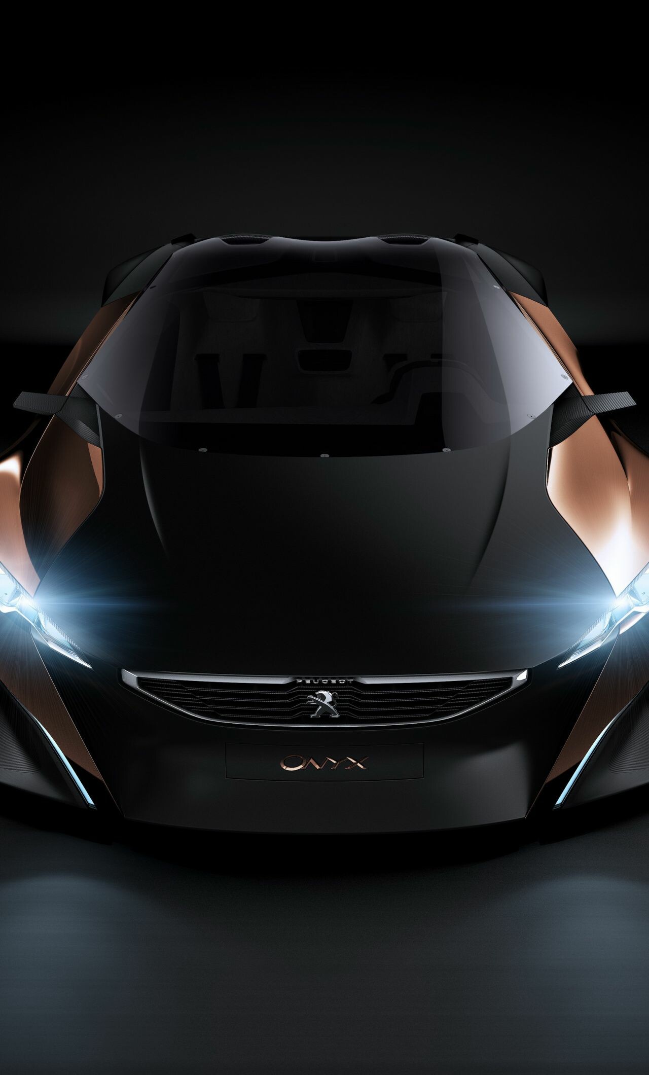 Onyx, Peugeot Wallpaper, 1280x2120 HD Phone