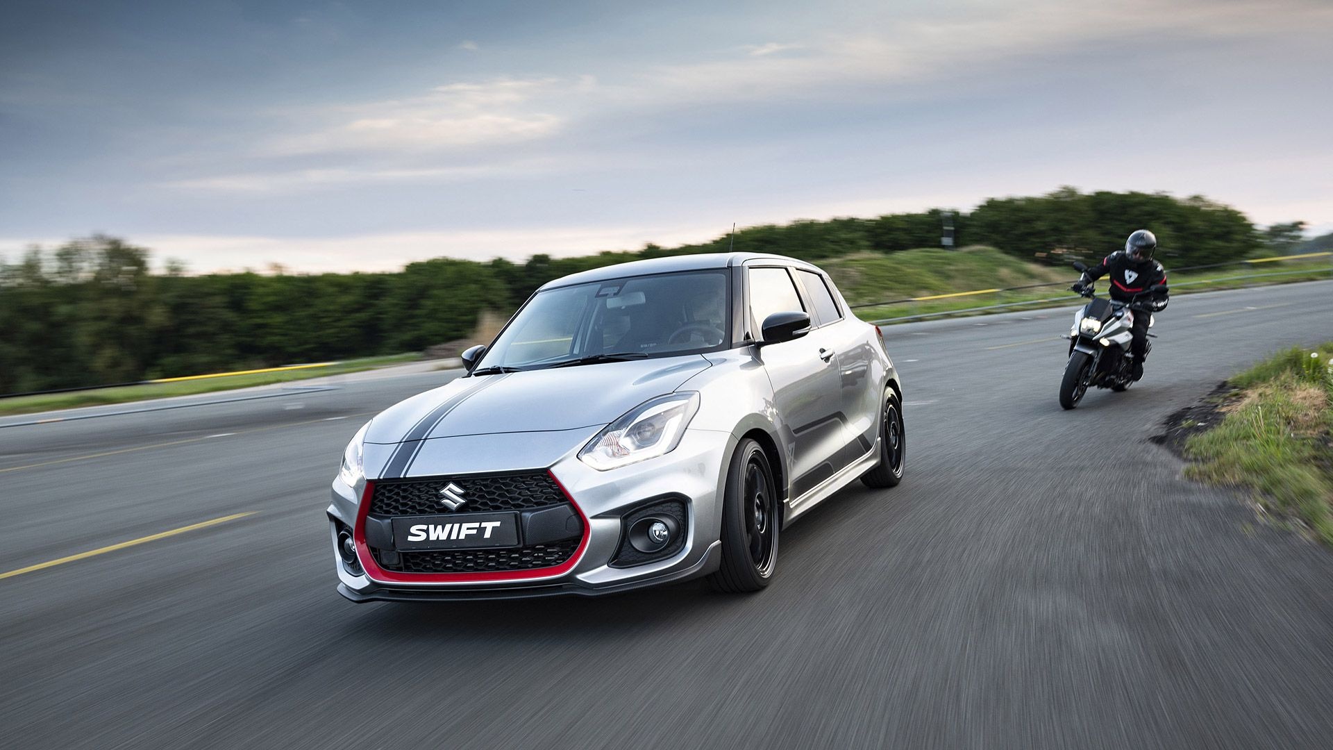 Suzuki Swift, Compact car, Stylish design, Impressive wallpapers, 1920x1080 Full HD Desktop