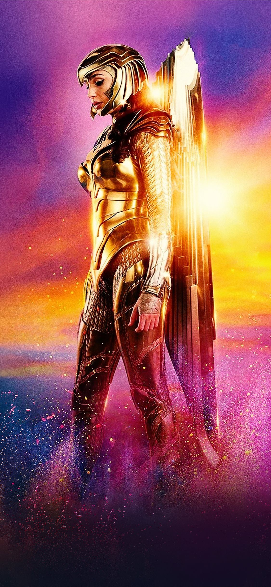 Wonder Woman 1984 newposter, Wonderwoman1984, Marvel, iPhone11wallp, 1130x2440 HD Phone