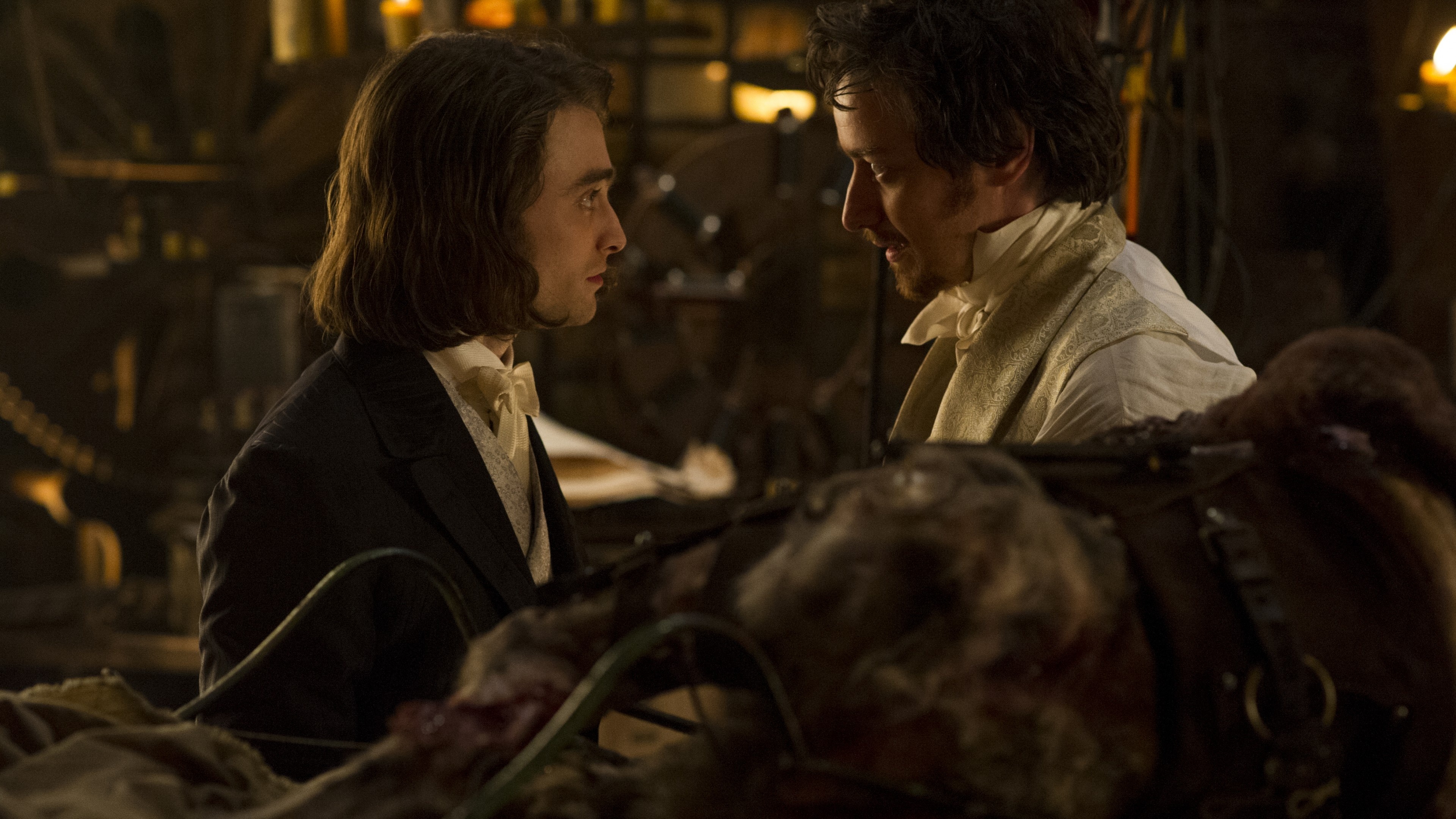 Victor Frankenstein, James McAvoy, Daniel Radcliffe, Movies, 3840x2160 4K Desktop