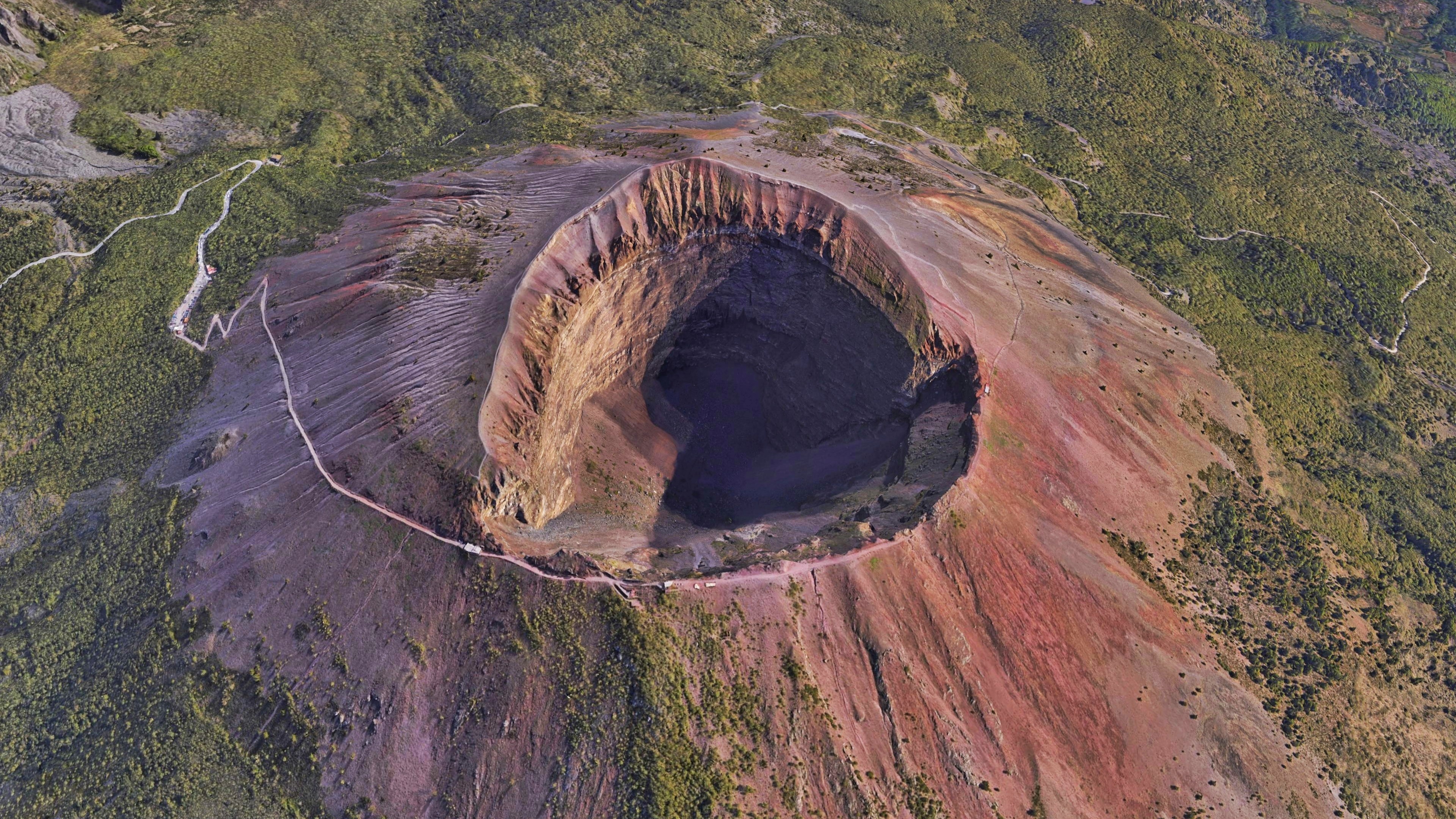 Mount Vesuvius Italy, Google Pixel 4, Android 10, 4K, 3840x2160 4K Desktop