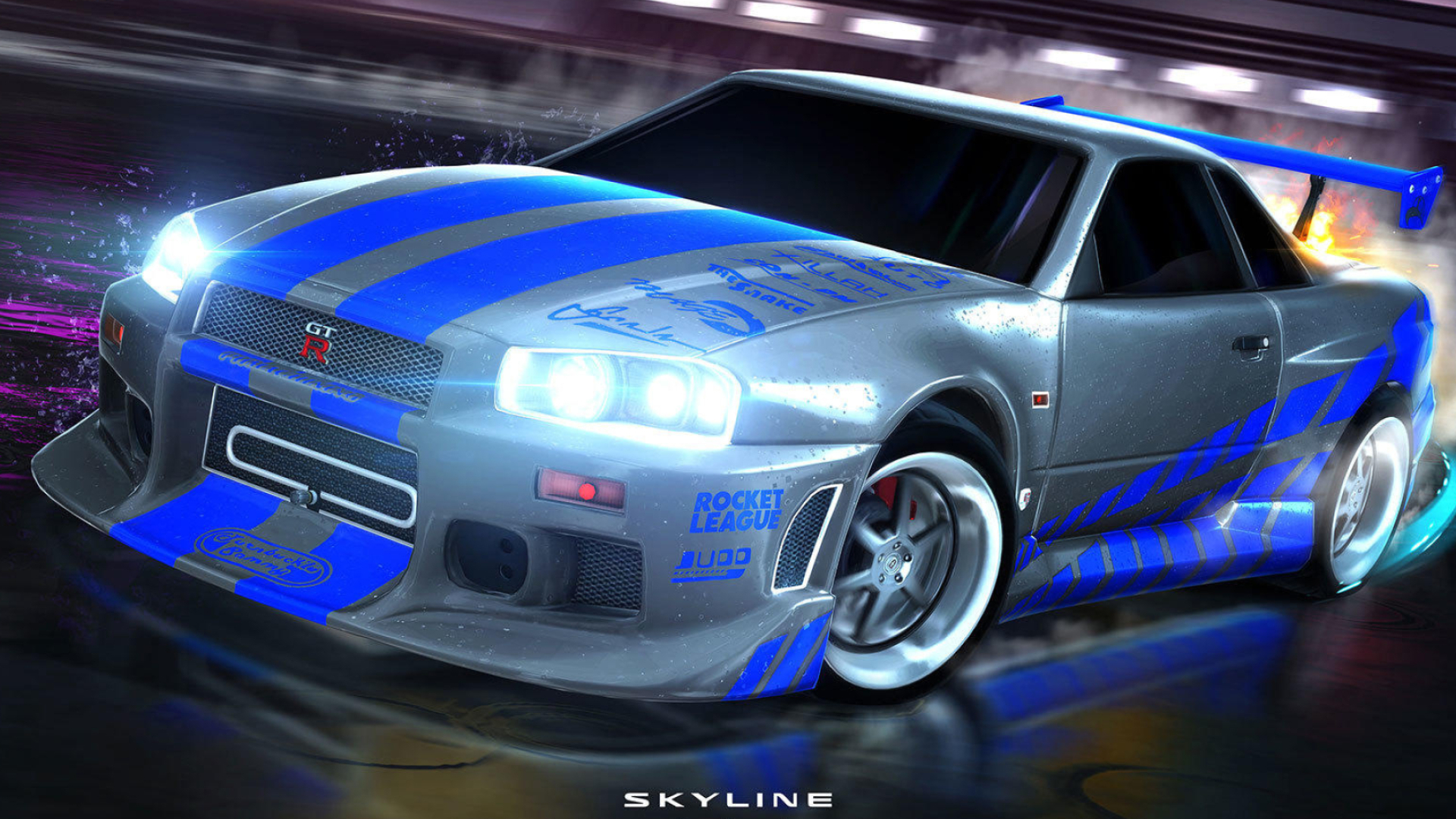 The Game, Fast and Furious Skyline Wallpaper, 1920x1080 Full HD Desktop