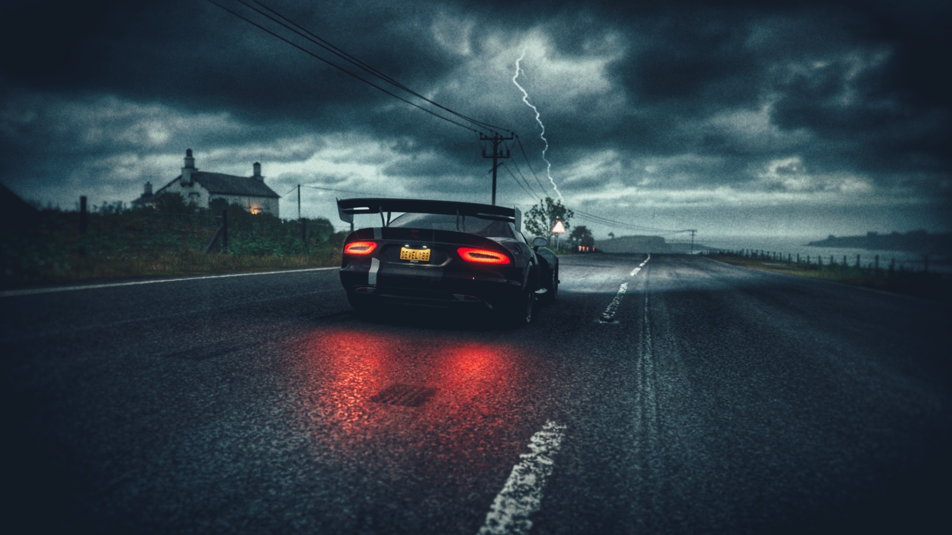 Forza Horizon 4, Dodge Viper Wallpaper, 1920x1080 Full HD Desktop