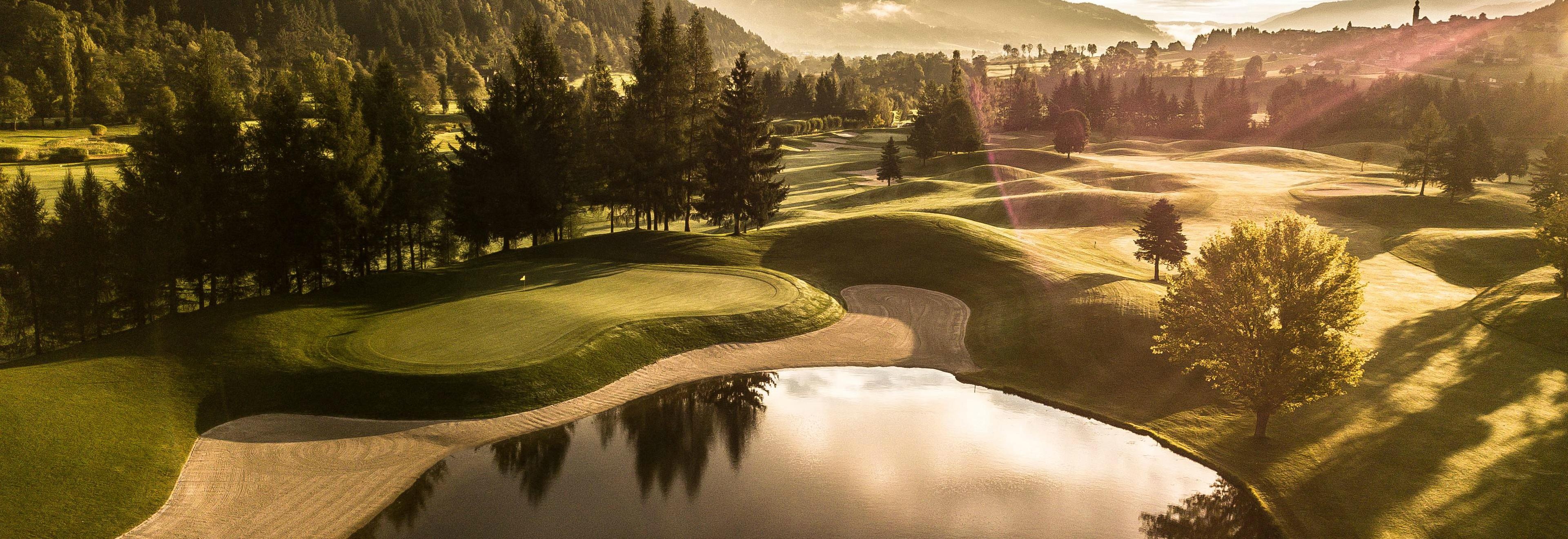 ChiroGolf Elite, Golf Course Wallpaper, 3840x1320 Dual Screen Desktop
