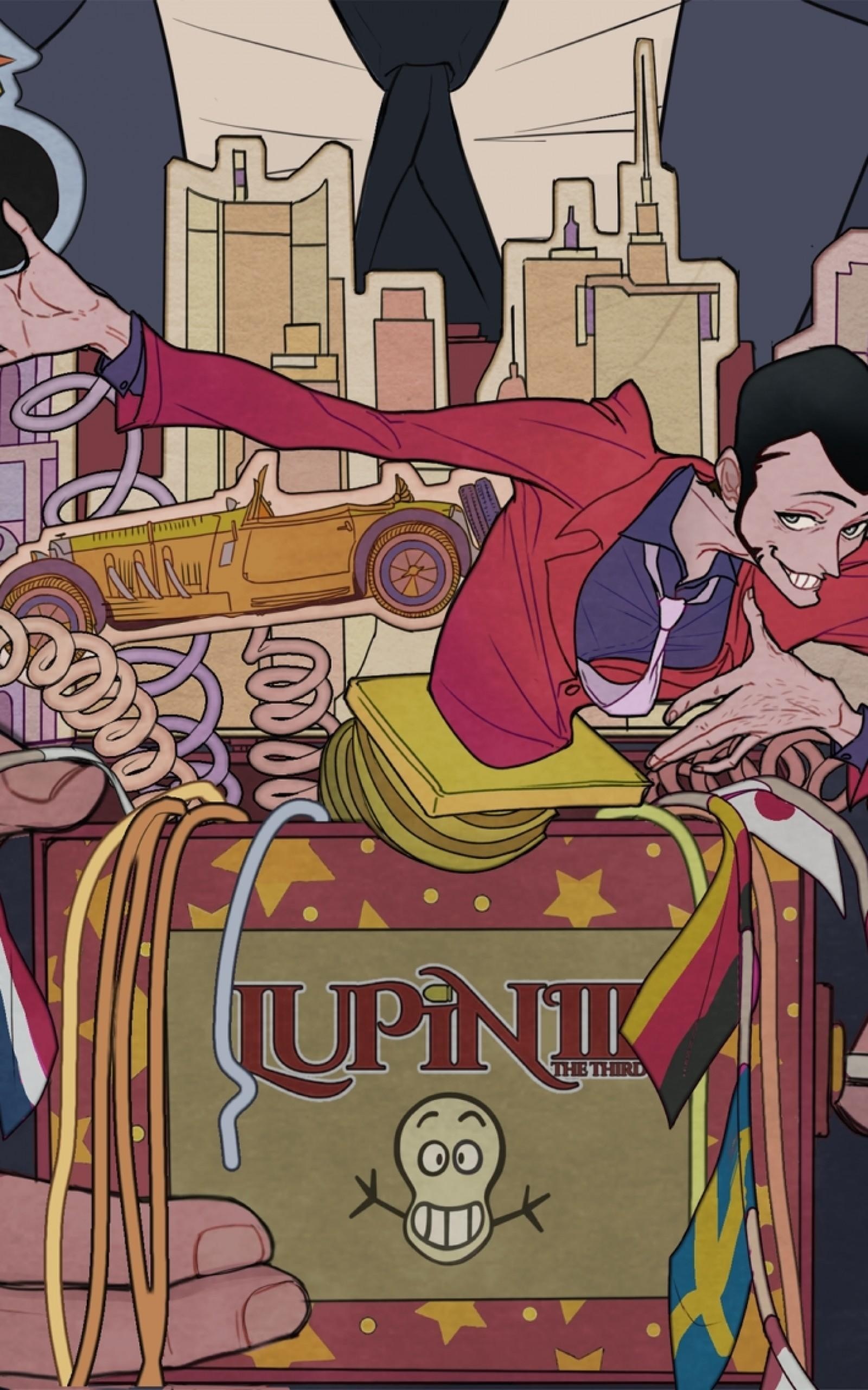 Poster, Lupin the Third Wallpaper, 1600x2560 HD Phone