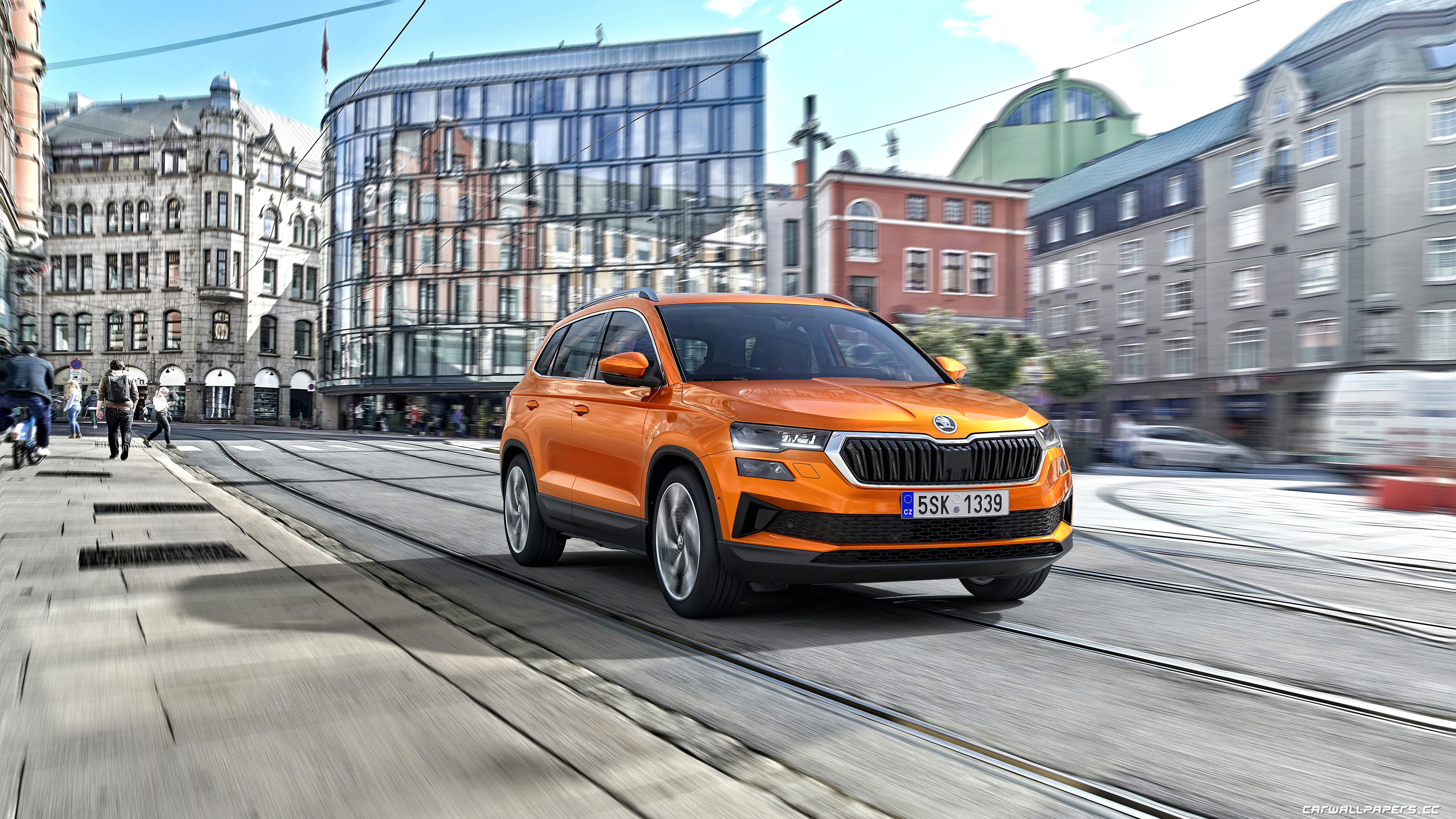 Skoda Karoq auto, Cars desktop wallpapers, Skoda karoq 4x4, 3840x2160 4K Desktop