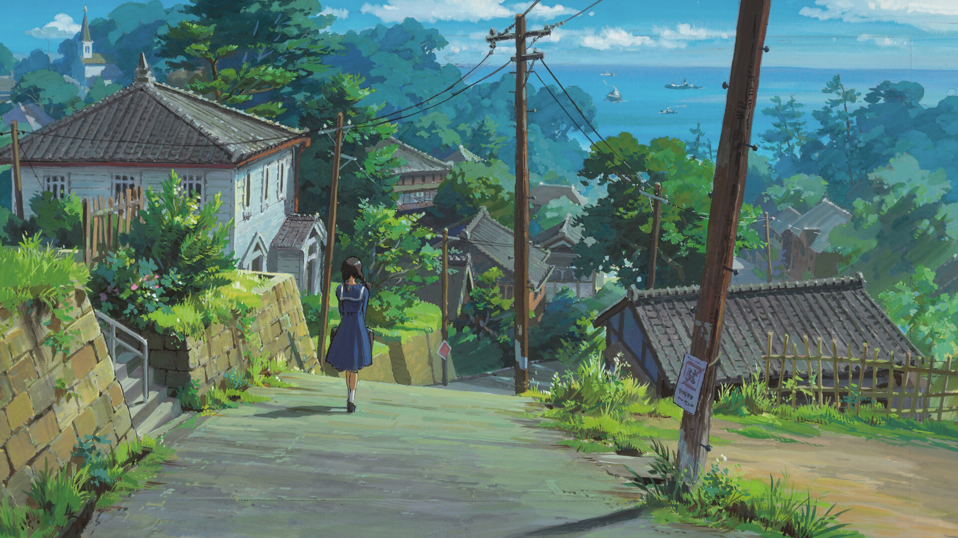 From Up on Poppy Hill, Studio Ghibli Wallpaper, 1920x1080 Full HD Desktop