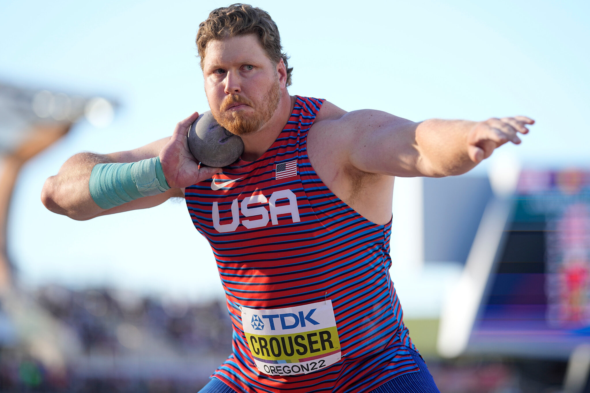 Shot Put, World Championships, Sunday, New York Times, 2050x1370 HD Desktop