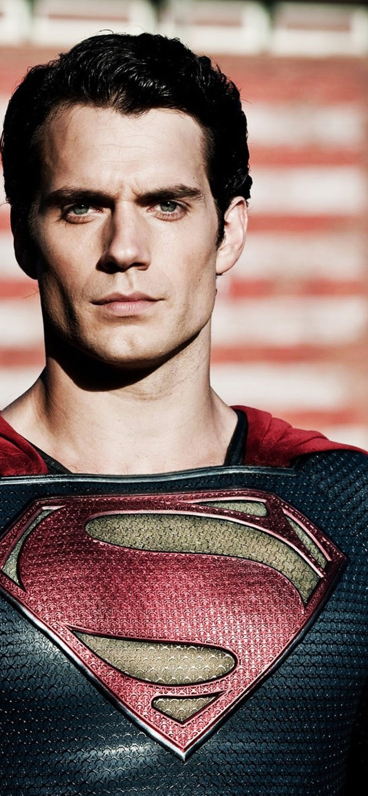 Man of Steel, Henry Cavill wallpaper, Superhero in action, Epic visuals, 1170x2540 HD Phone