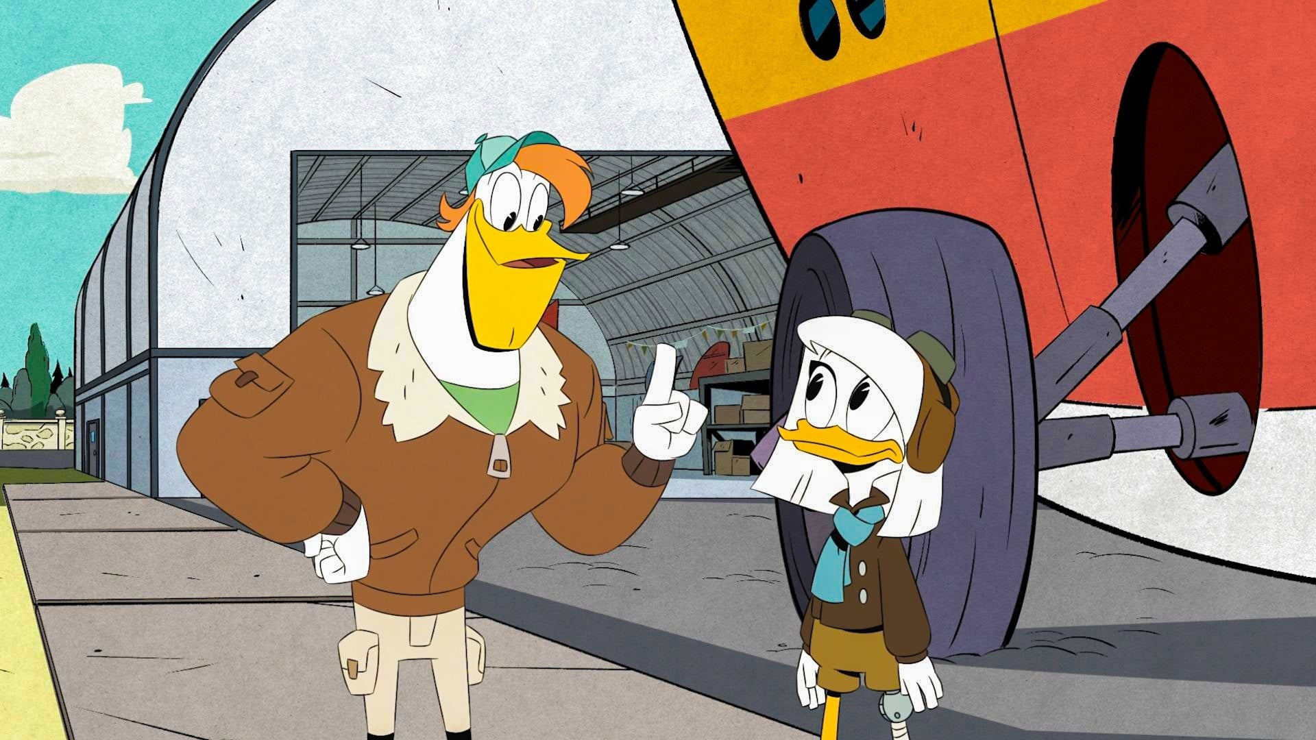 Launchpad McQuack, Ducktales season 2, Episode 20, Backdrops, 1920x1080 Full HD Desktop