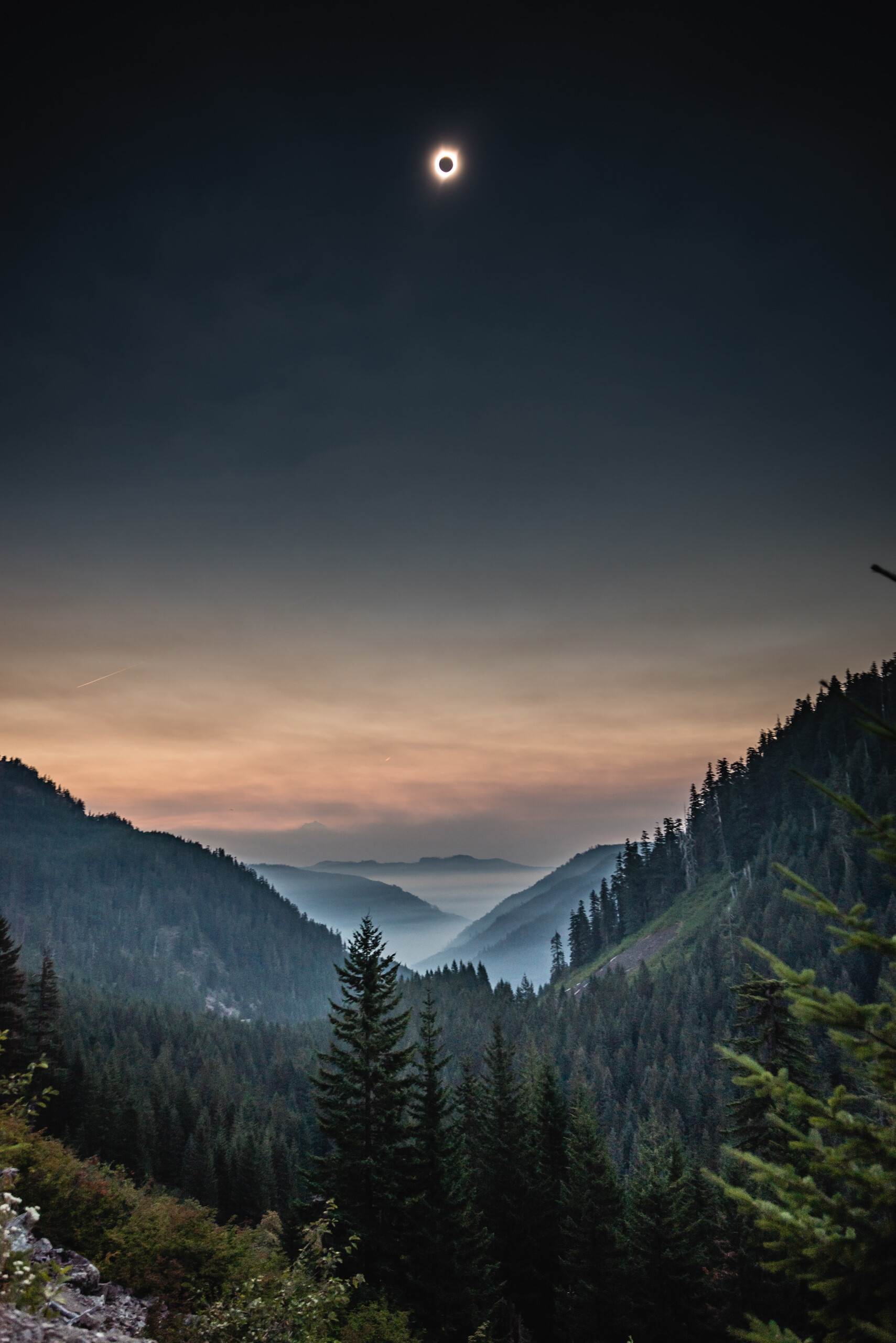 Oregon, Solar Eclipse Wallpaper, 1710x2560 HD Phone