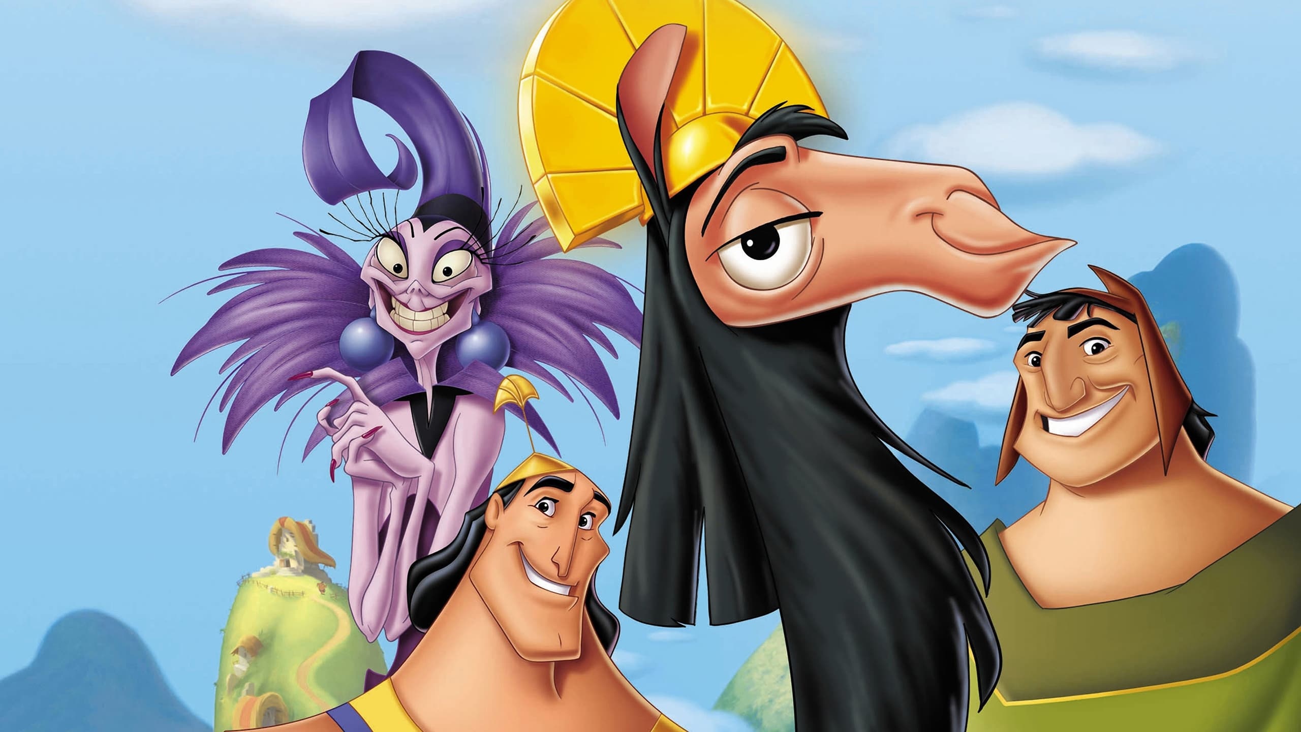 Main characters, The Emperor's New Groove Wallpaper, 2560x1440 HD Desktop