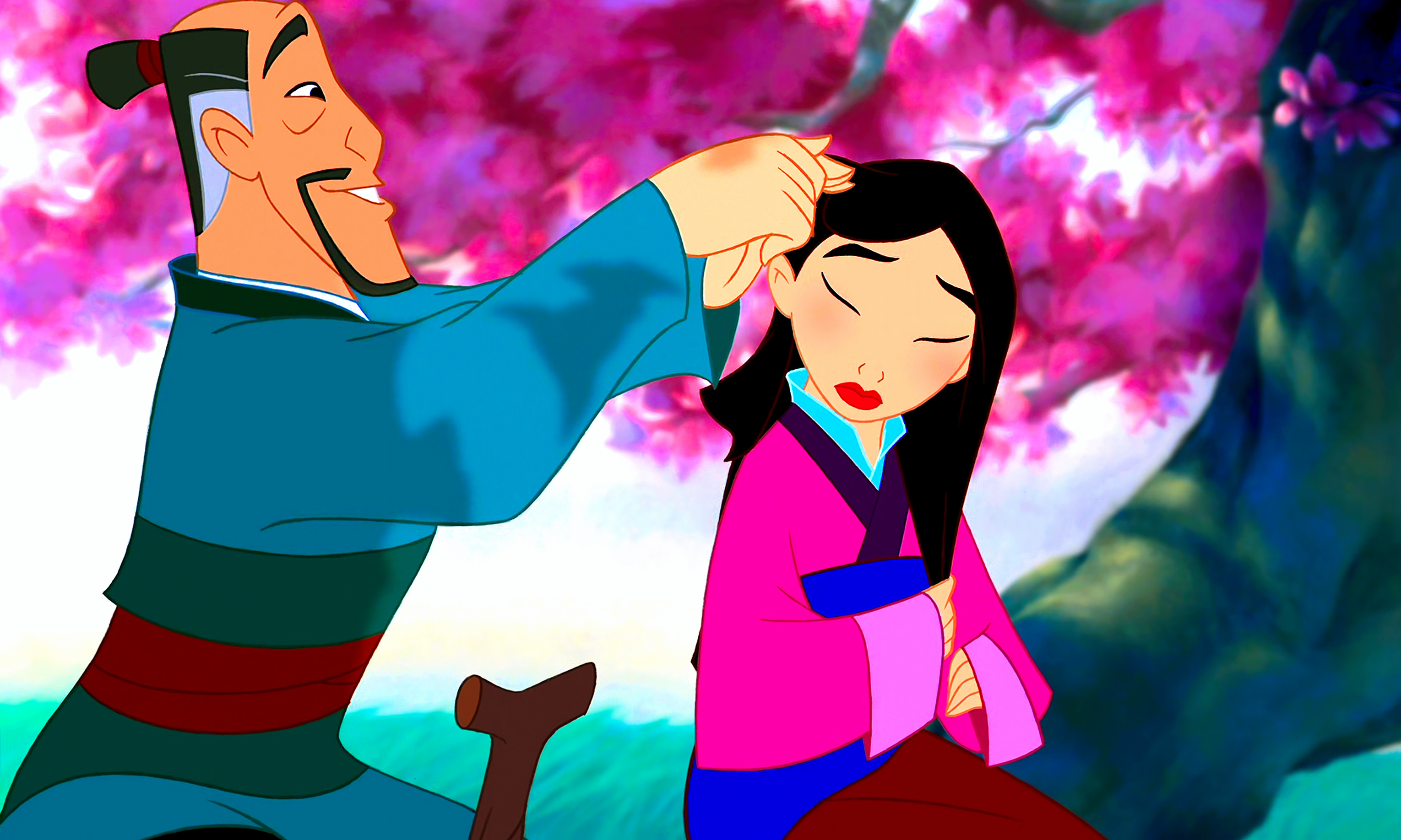 Fa Mulan, Walt Disney screencaps, Fa Zhou, Fa Mulan, 3060x1840 HD Desktop