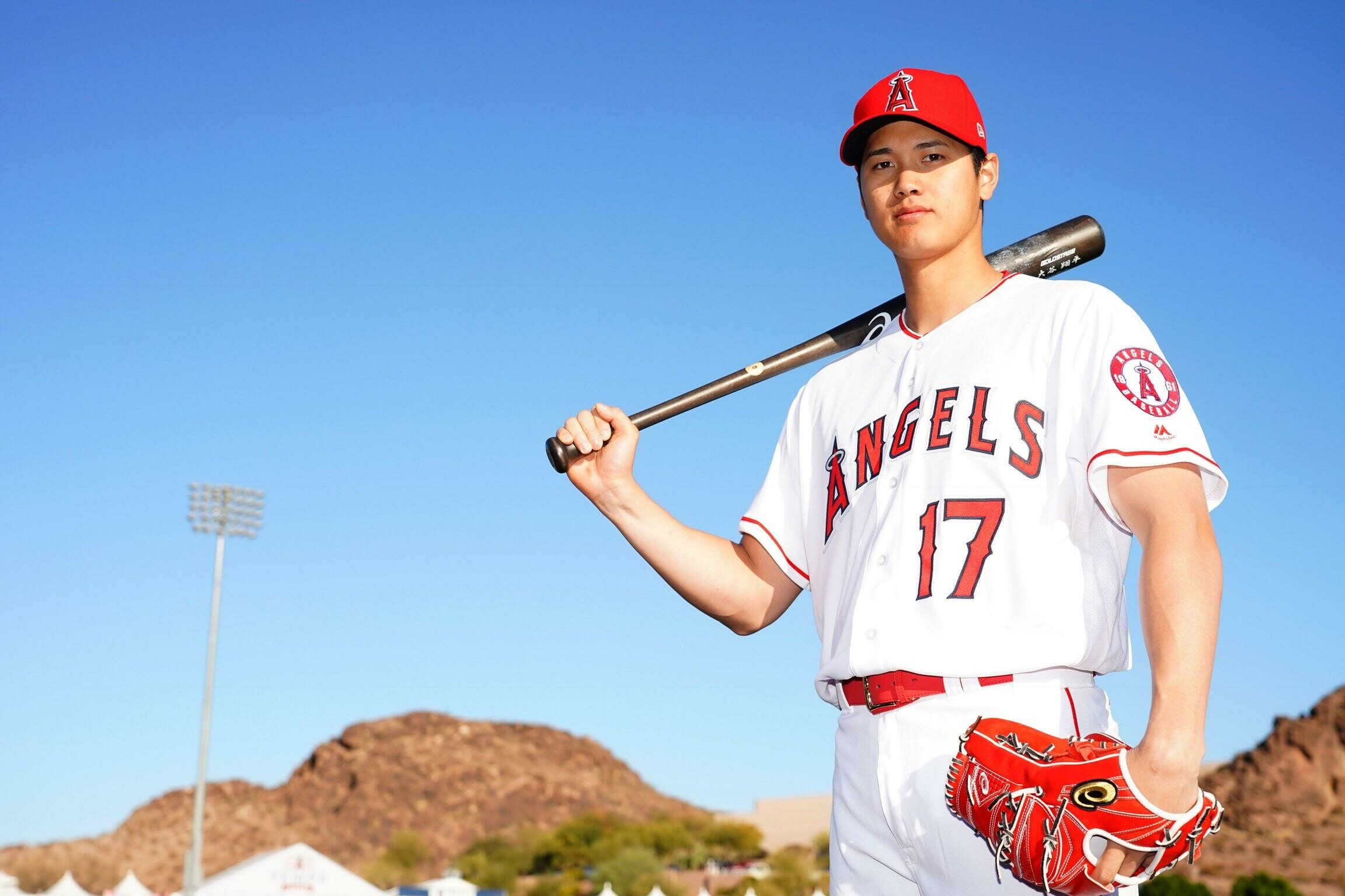 Shohei Ohtani, Love, R Angels Baseball, 2310x1540 HD Desktop