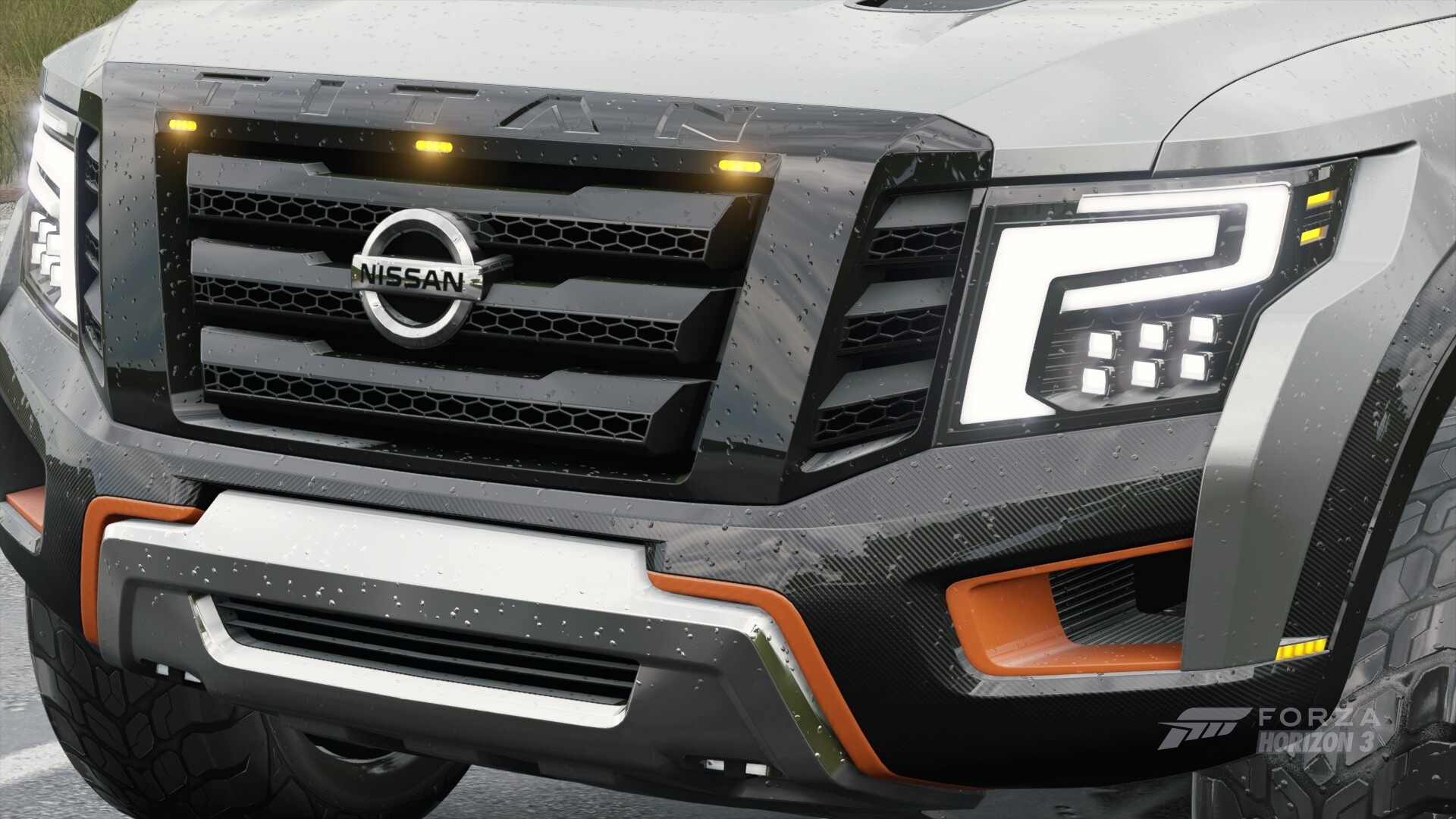 Nissan Titan, Forza Horizon tribute, Concept design, Gaming inspiration, 1920x1080 Full HD Desktop