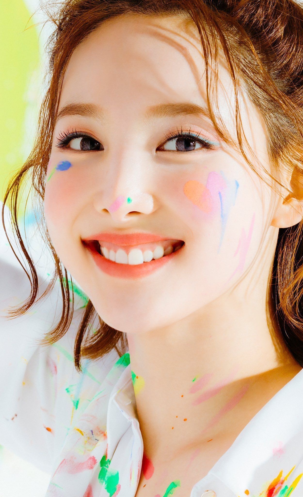 Nayeon (TWICE), Celeb beauty, Twice Fanfare, Fanciful charm, 1250x2050 HD Phone