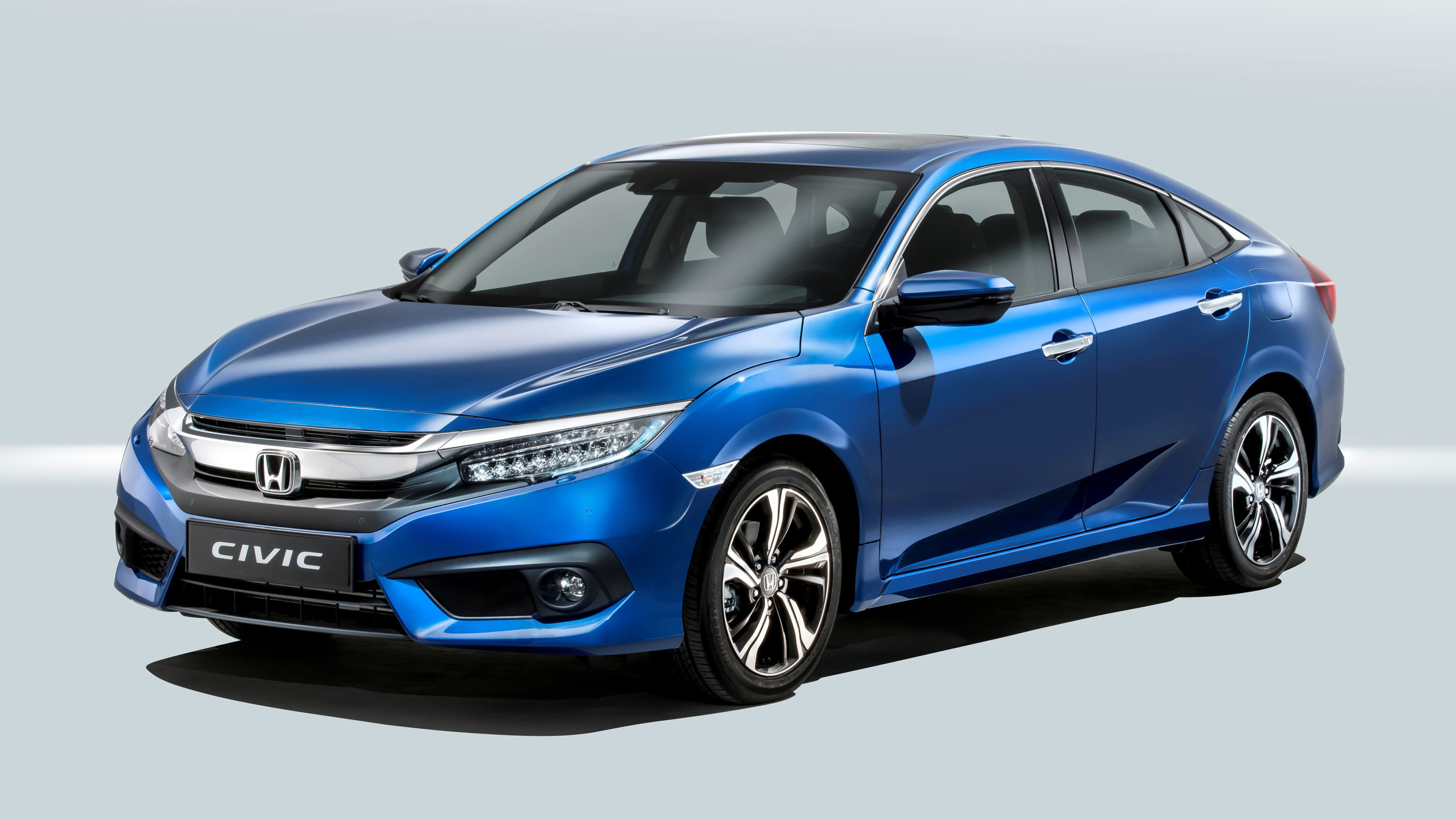 Honda Civic, Sporty and stylish, High-performance engine, Advanced features, 3840x2160 4K Desktop