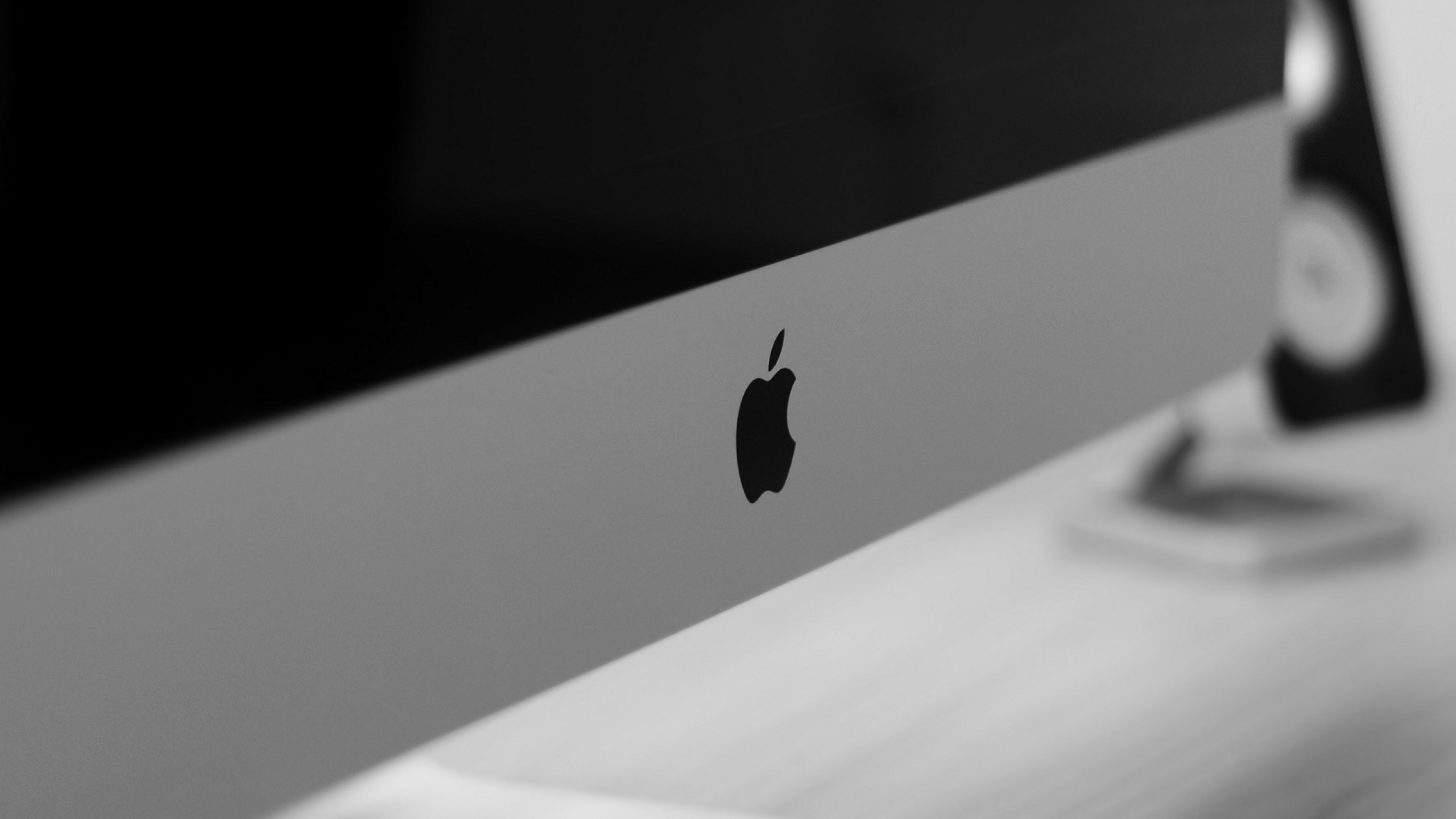 Screen, iMac Logo Wallpaper, 2560x1440 HD Desktop