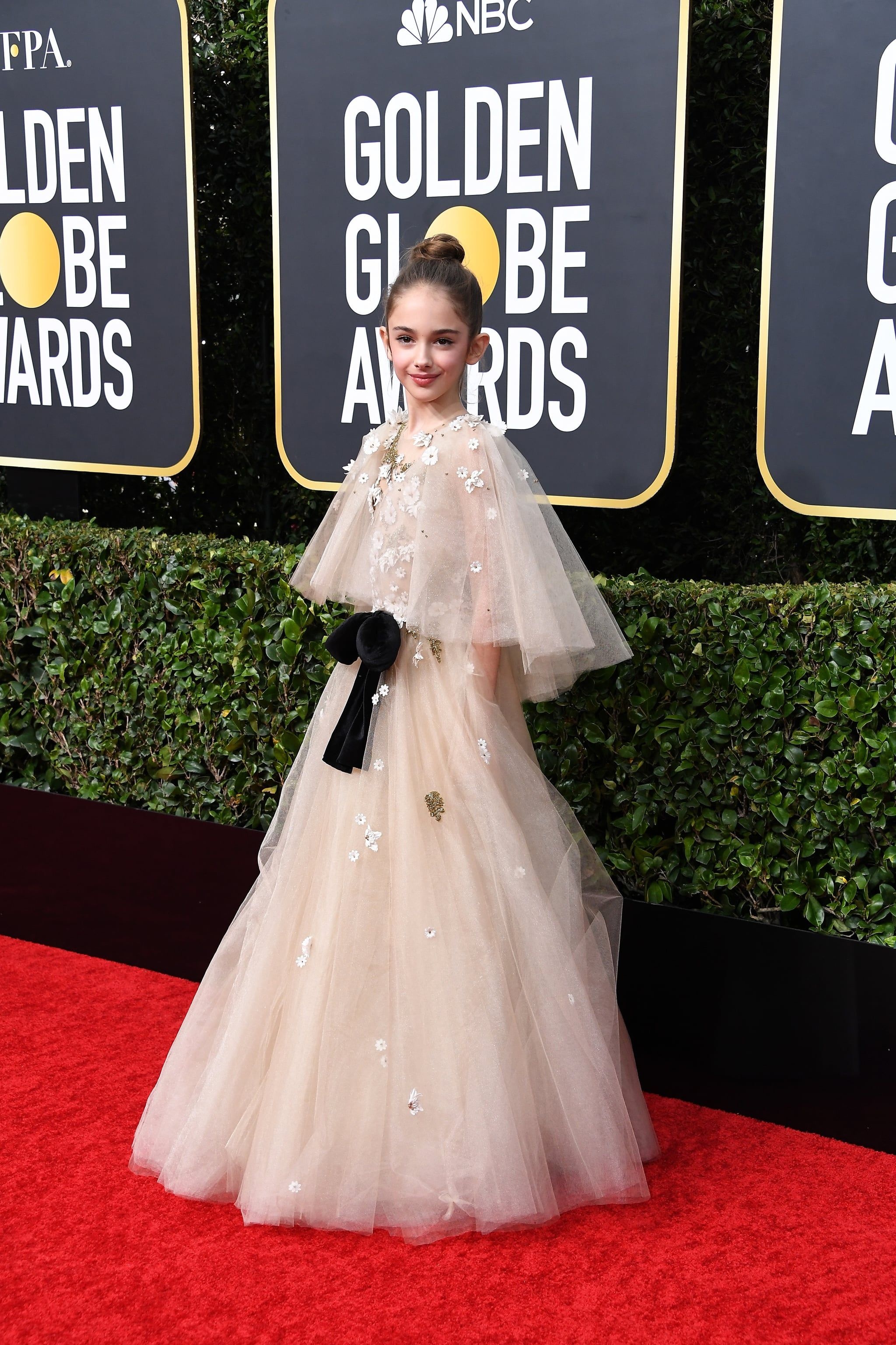 Golden Globes, Julia Butters, Magical look, Tween party dresses, 2050x3080 HD Phone