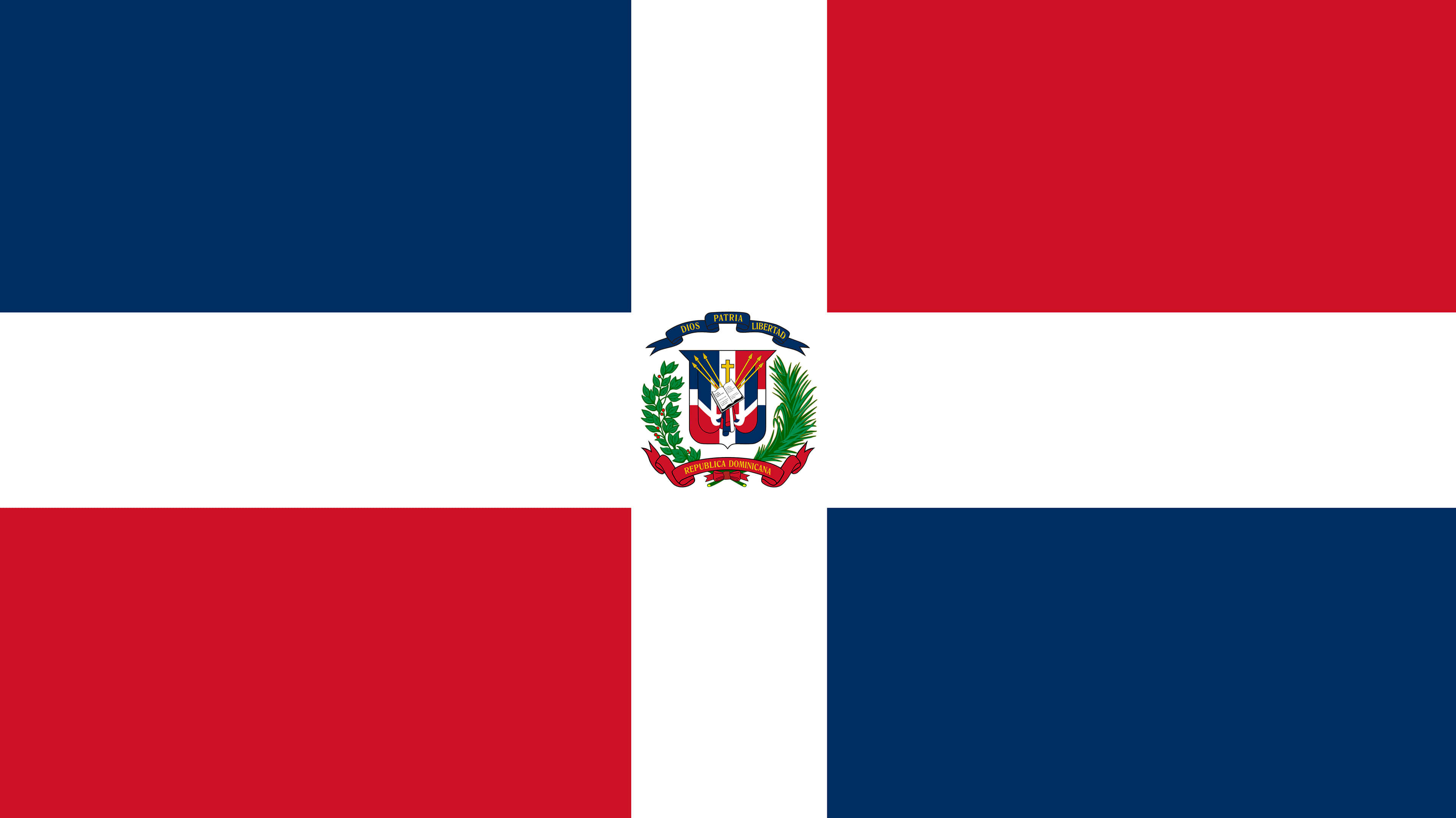 Dominican Republic, Travels, Flag, UHD 4K wallpaper, 3840x2160 4K Desktop