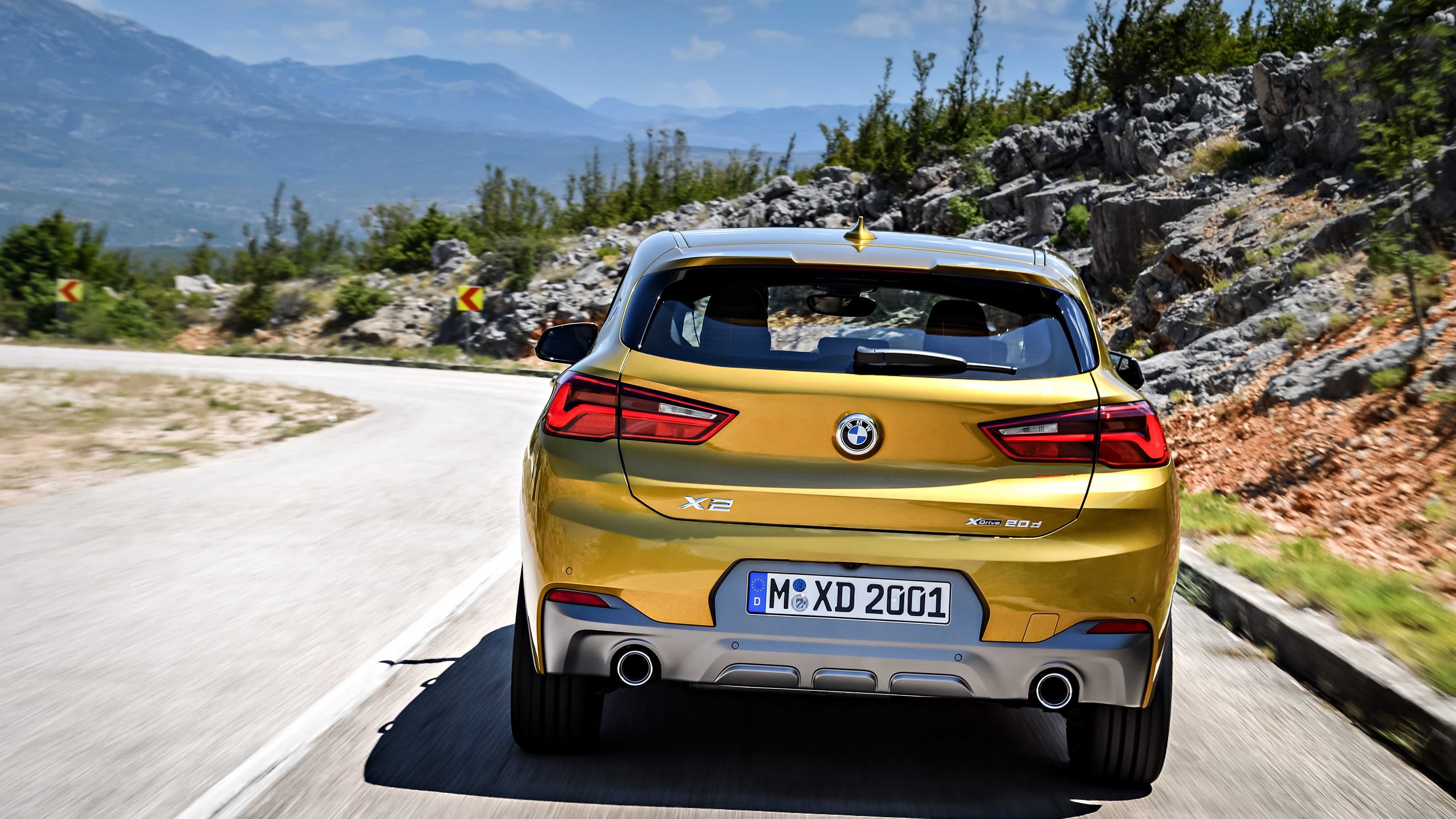 BMW X2 M35i 2019, SUV wallpapers, 3840x2160 4K Desktop