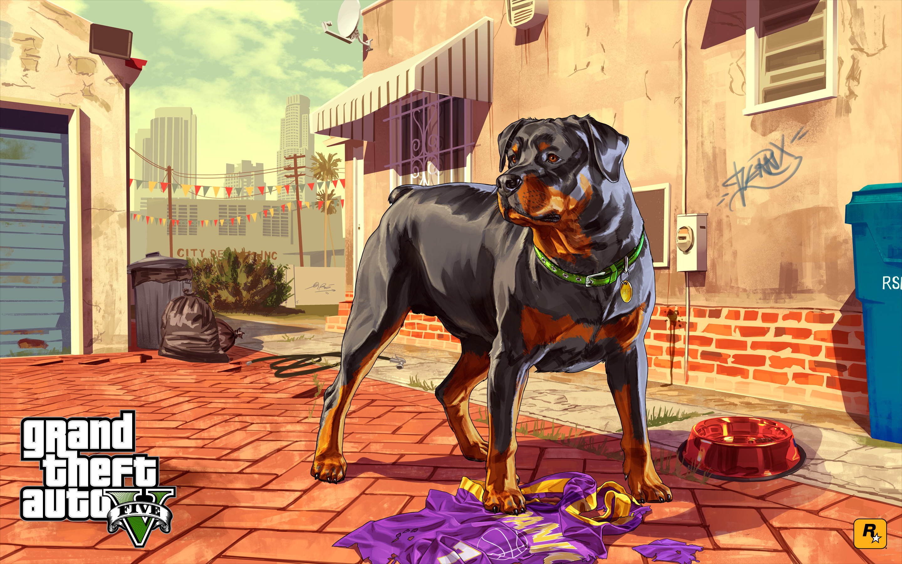 Сhop, GTA Wallpaper, 2880x1800 HD Desktop