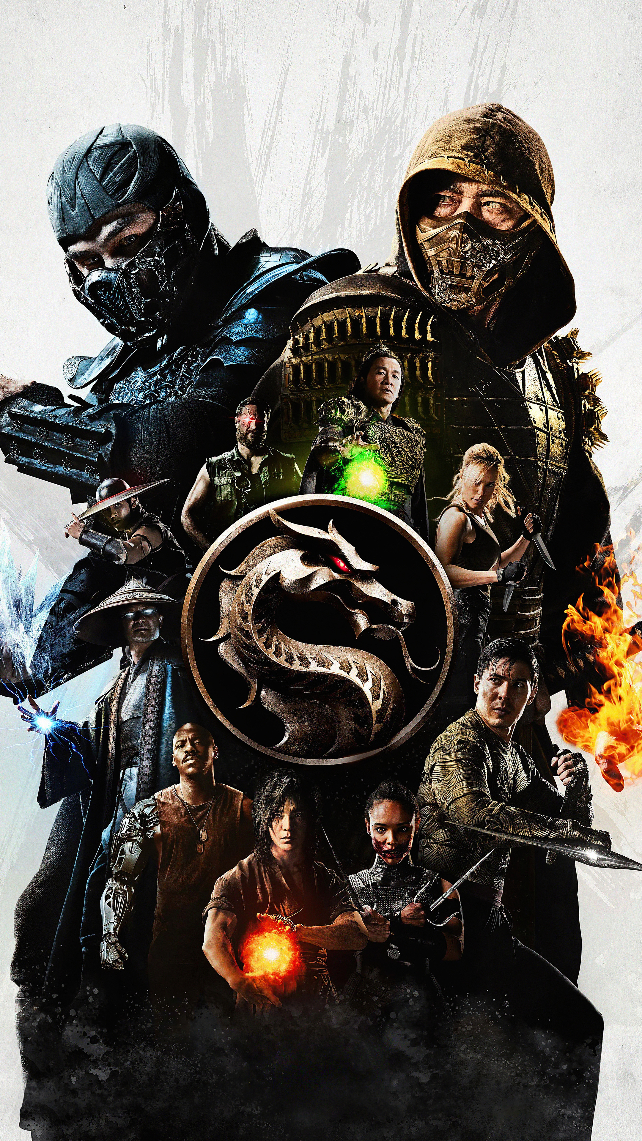 Mortal Kombat, Movie, Sony Xperia X, 2160x3840 4K Phone
