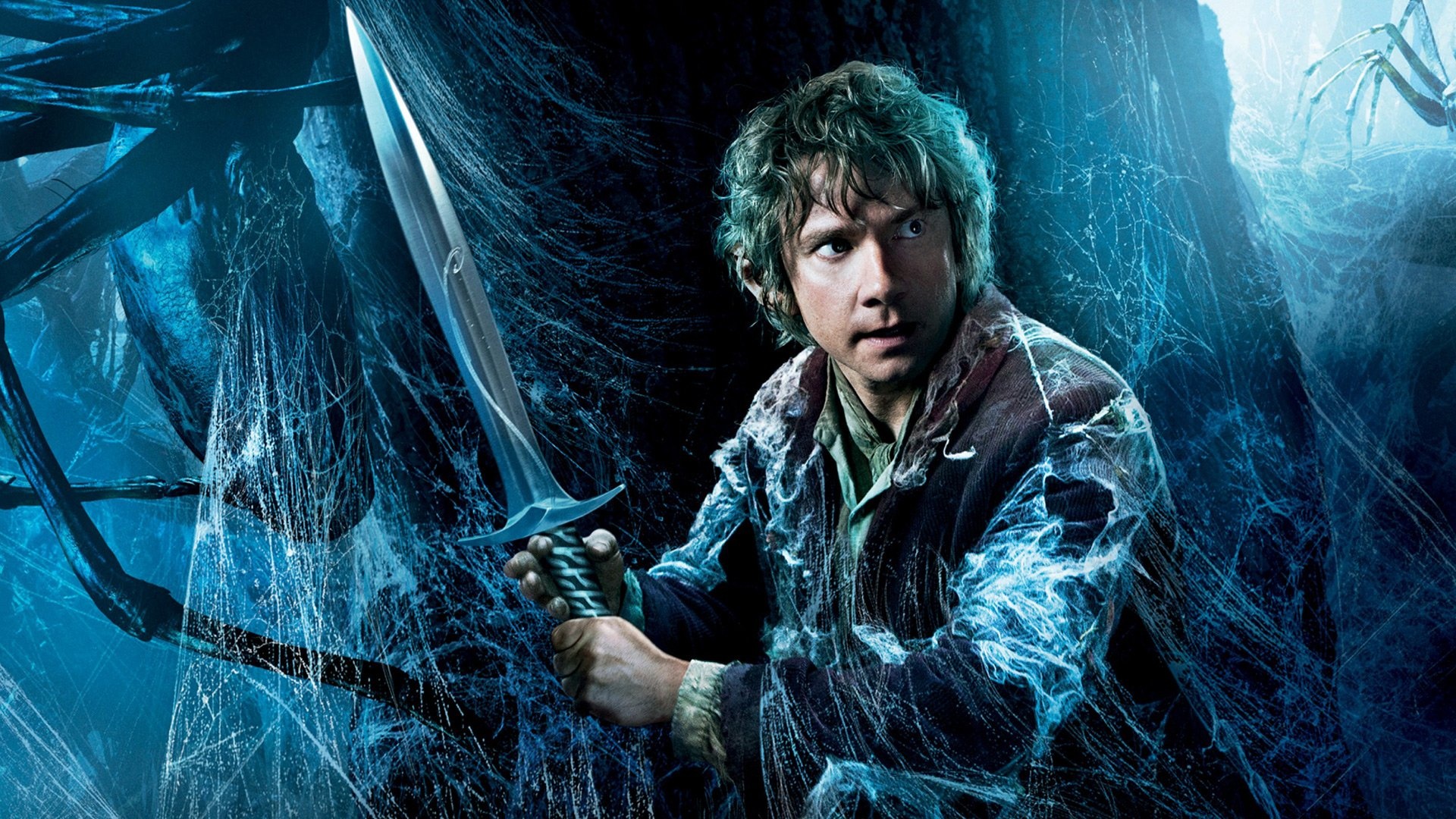 Bilbo Baggins character, Desolation of Smaug, Epic fantasy film, Thrilling adventure, 1920x1080 Full HD Desktop