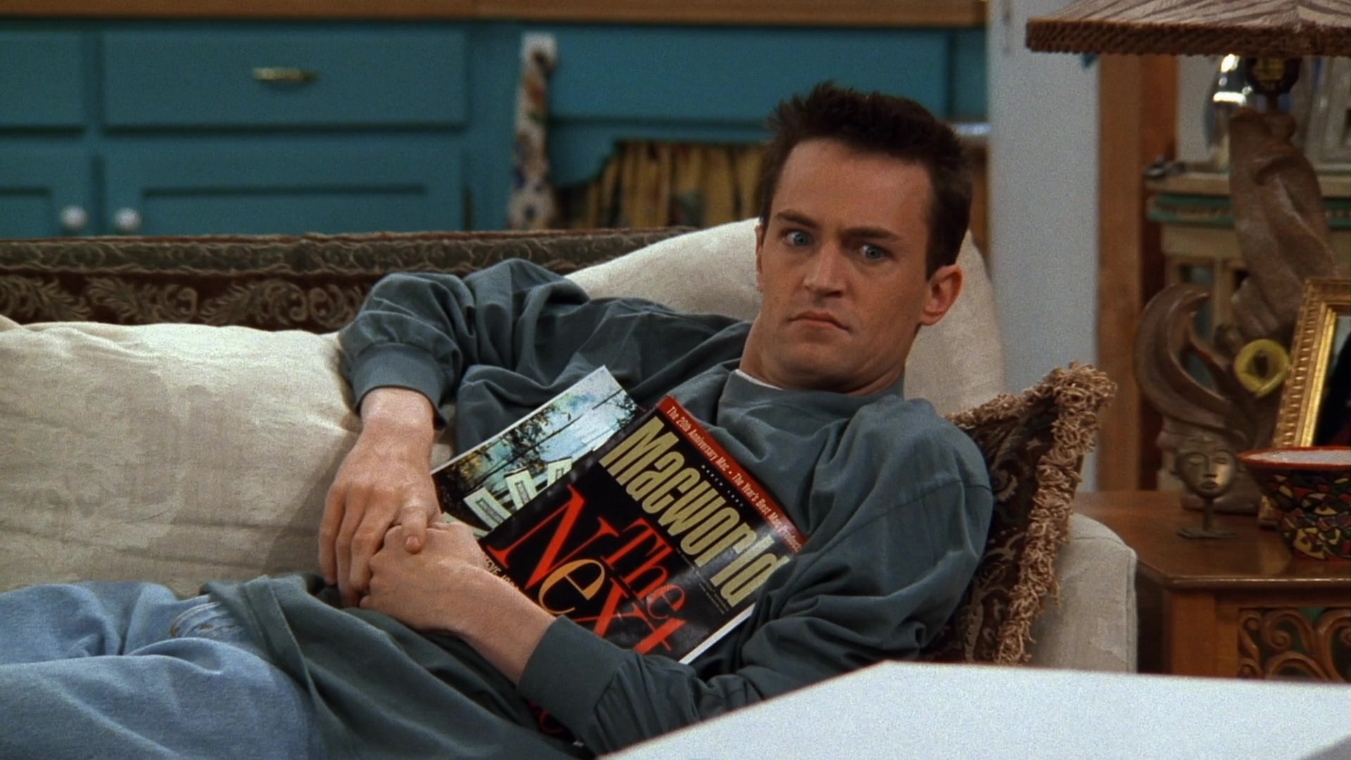 Macworld magazine, Matthew Perry, Friends Season 3, 1920x1080 Full HD Desktop